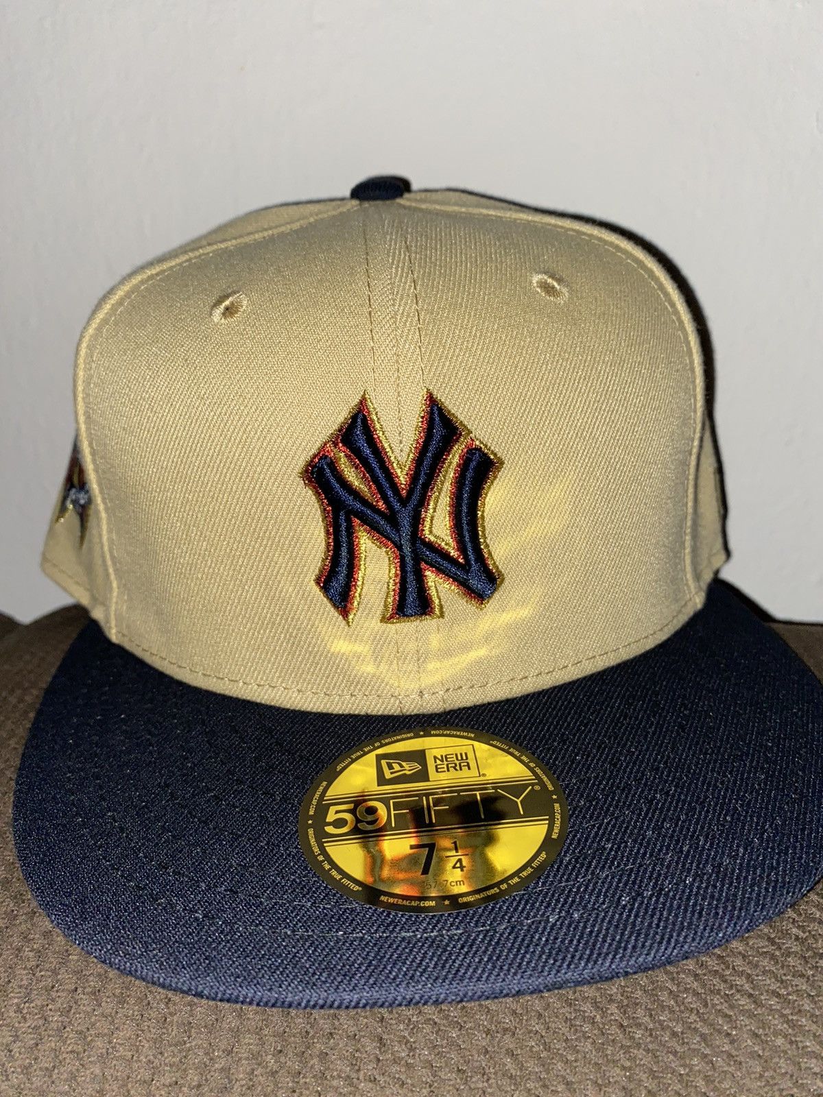 image of Myfitteds Mlb New York Yankees in Gold, Men's (Size 30)