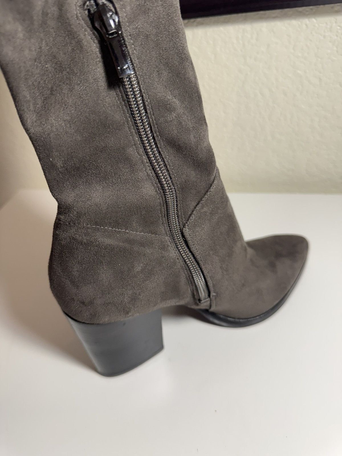 Stuart Weitzman Stuart Weitzman Over-the-Knee Block Heel Boots – Size 7.5M Size US 7.5 / IT 37.5 - 2 Thumbnail