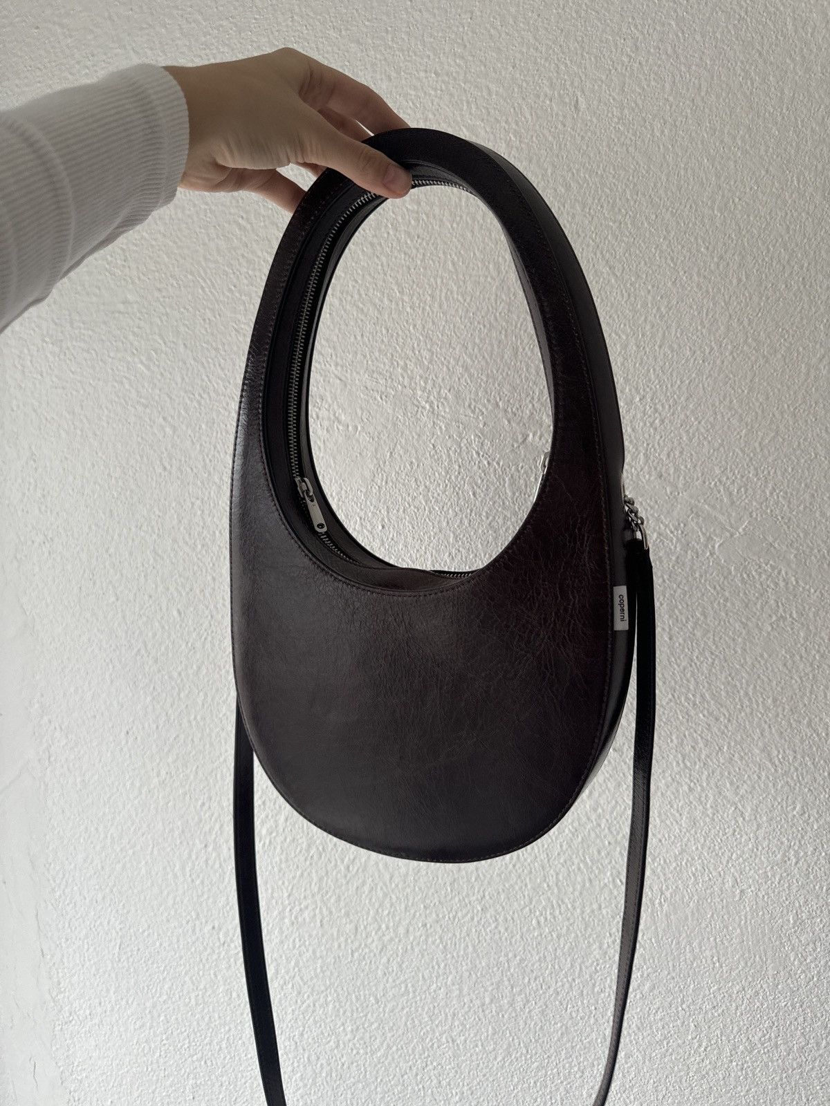 Coperni COPERNI Brown Swipe Crossbody Bag Size ONE SIZE - 8 Thumbnail