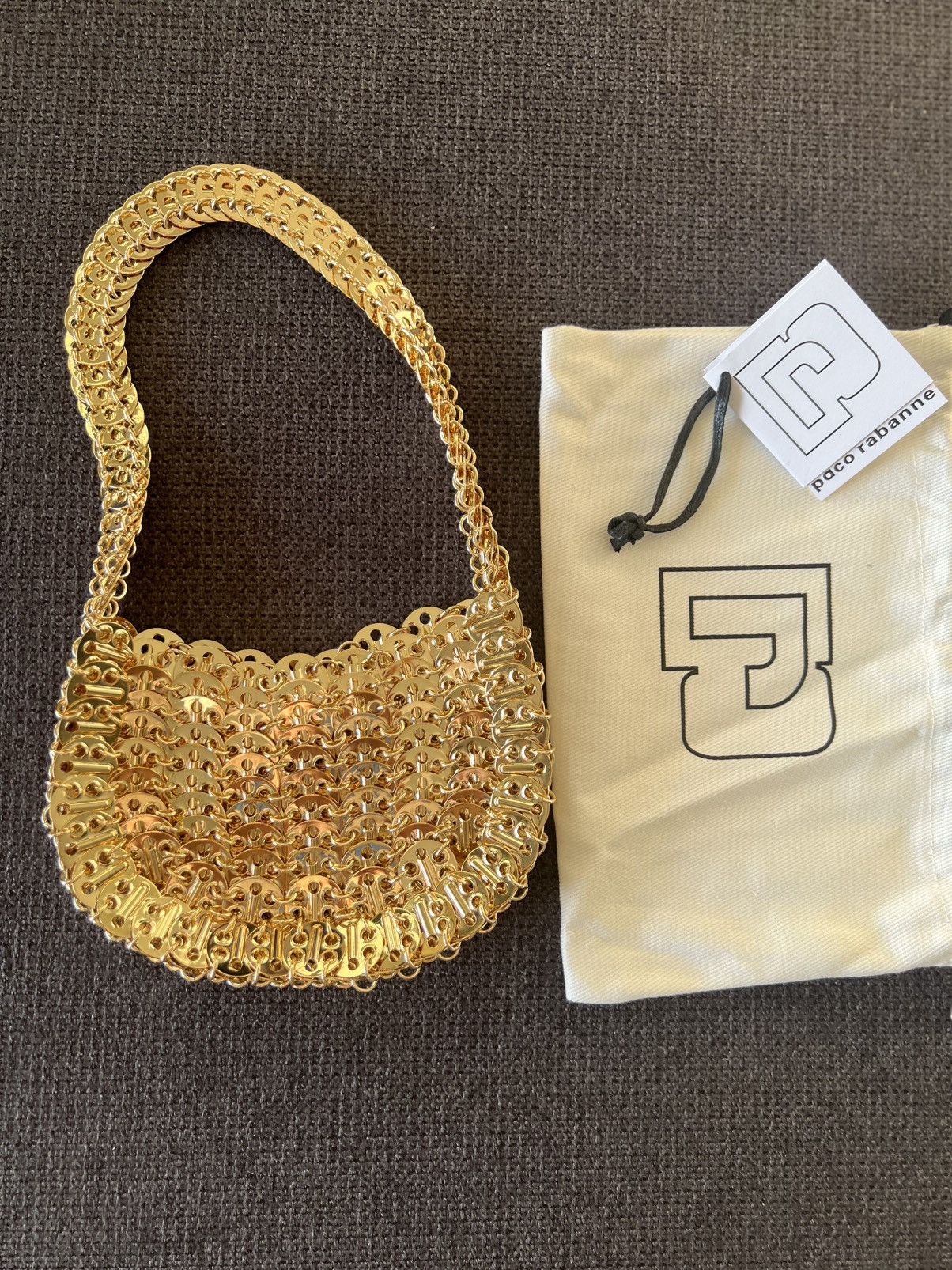 Paco Rabanne Paco Rabanne Iconic Gold Moon Bag Size ONE SIZE - 1 Thumbnail