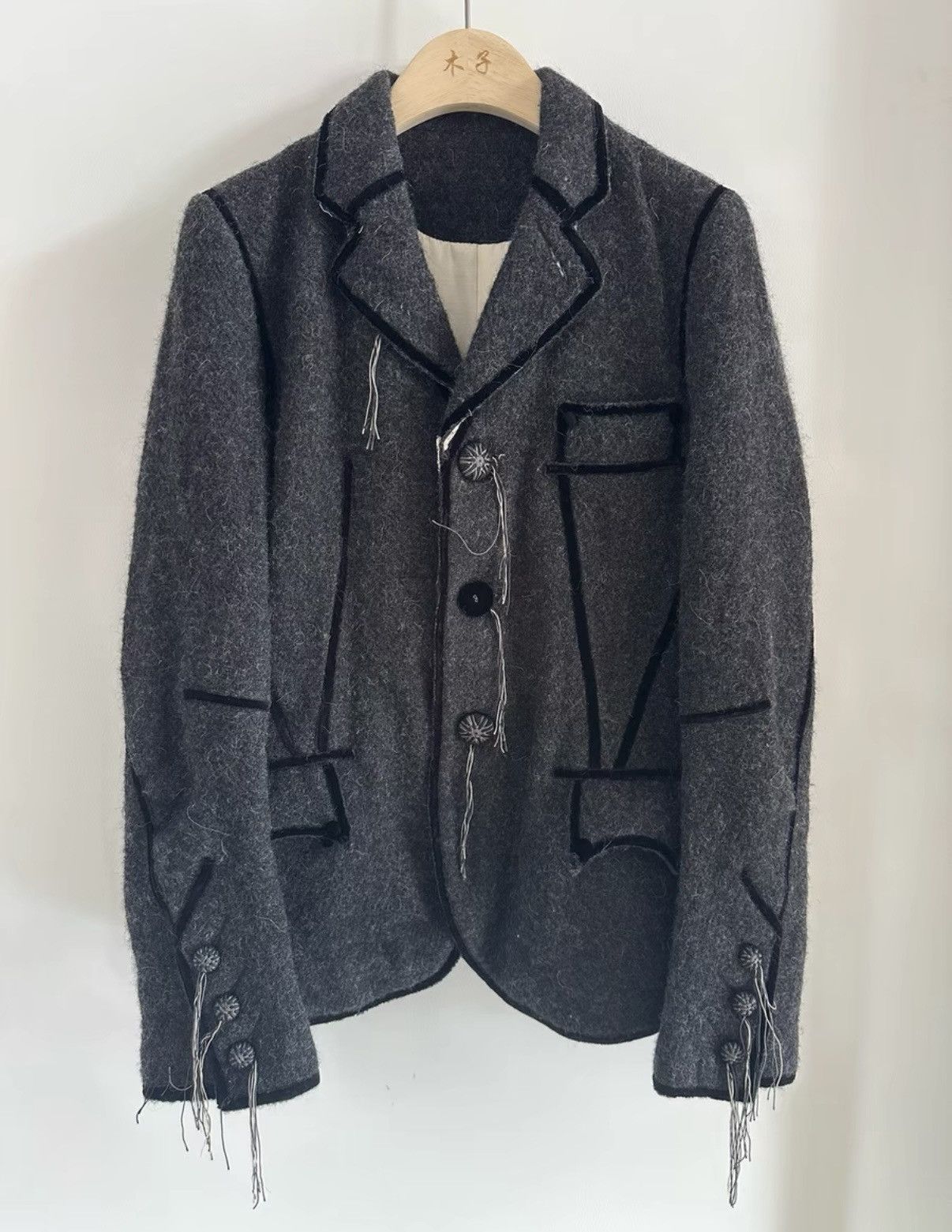 Number (N)ine Number Nine 09aw A Closed Feeling royal suit Size US M / EU 48-50 / 2 - 2 Thumbnail