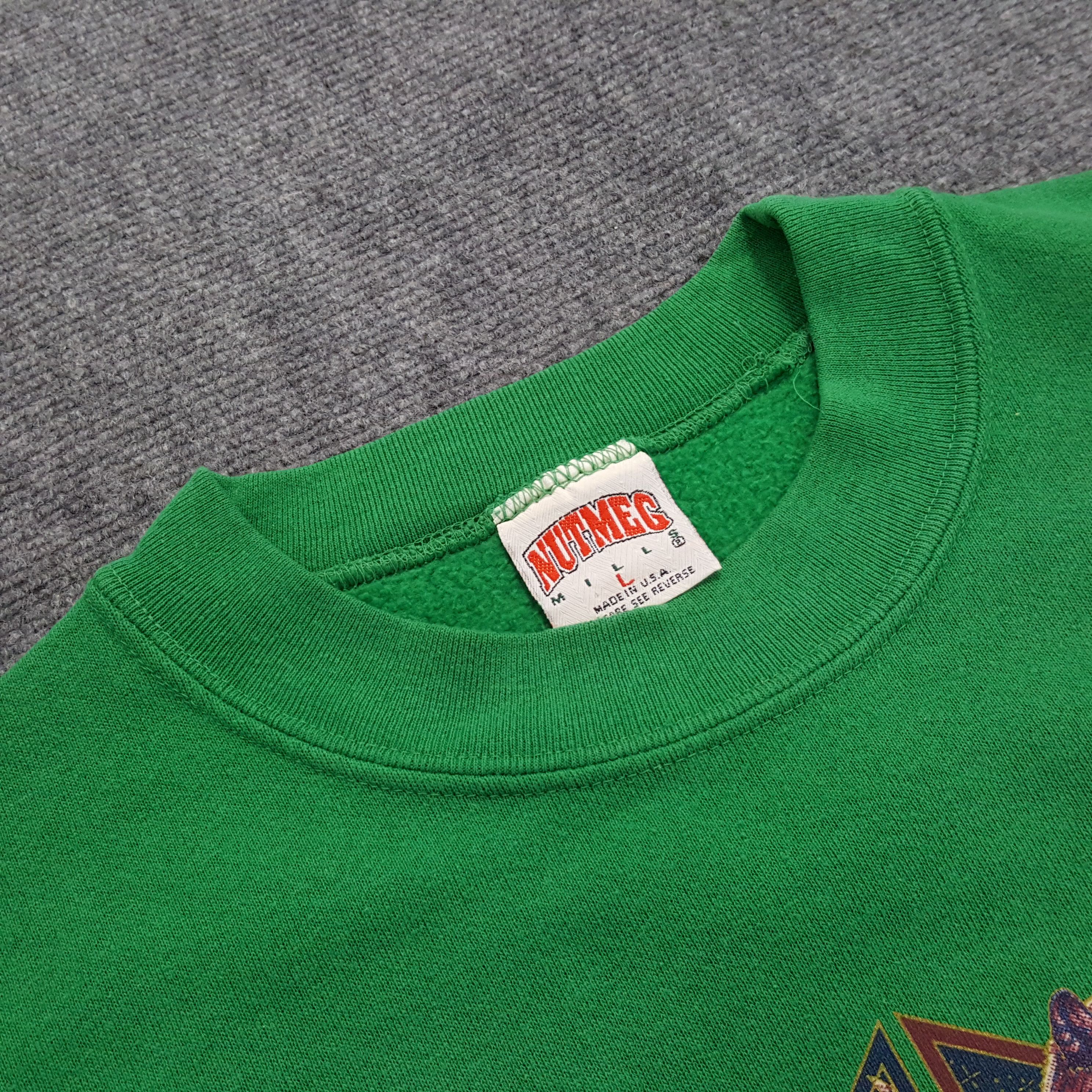 Nutmeg × Vintage Vintage 90's North American Nuture Animal Style Sweatshirt Size US L / EU 52-54 / 3 - 5 Thumbnail