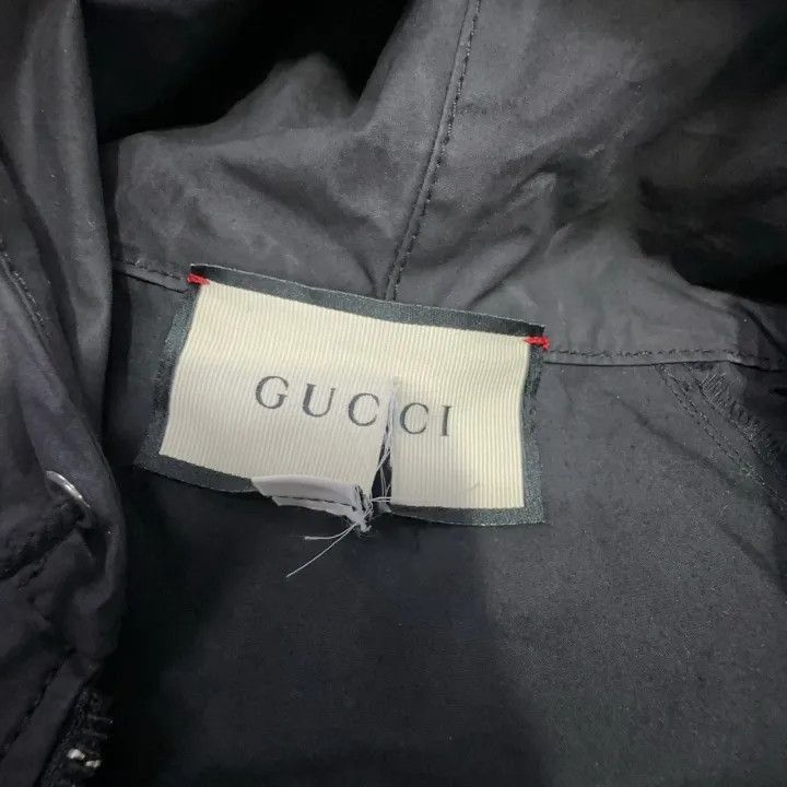 Gucci Gucci Gucci Logo Hooded Jacket for Men -2506 Size US M / EU 48-50 / 2 - 1 Thumbnail