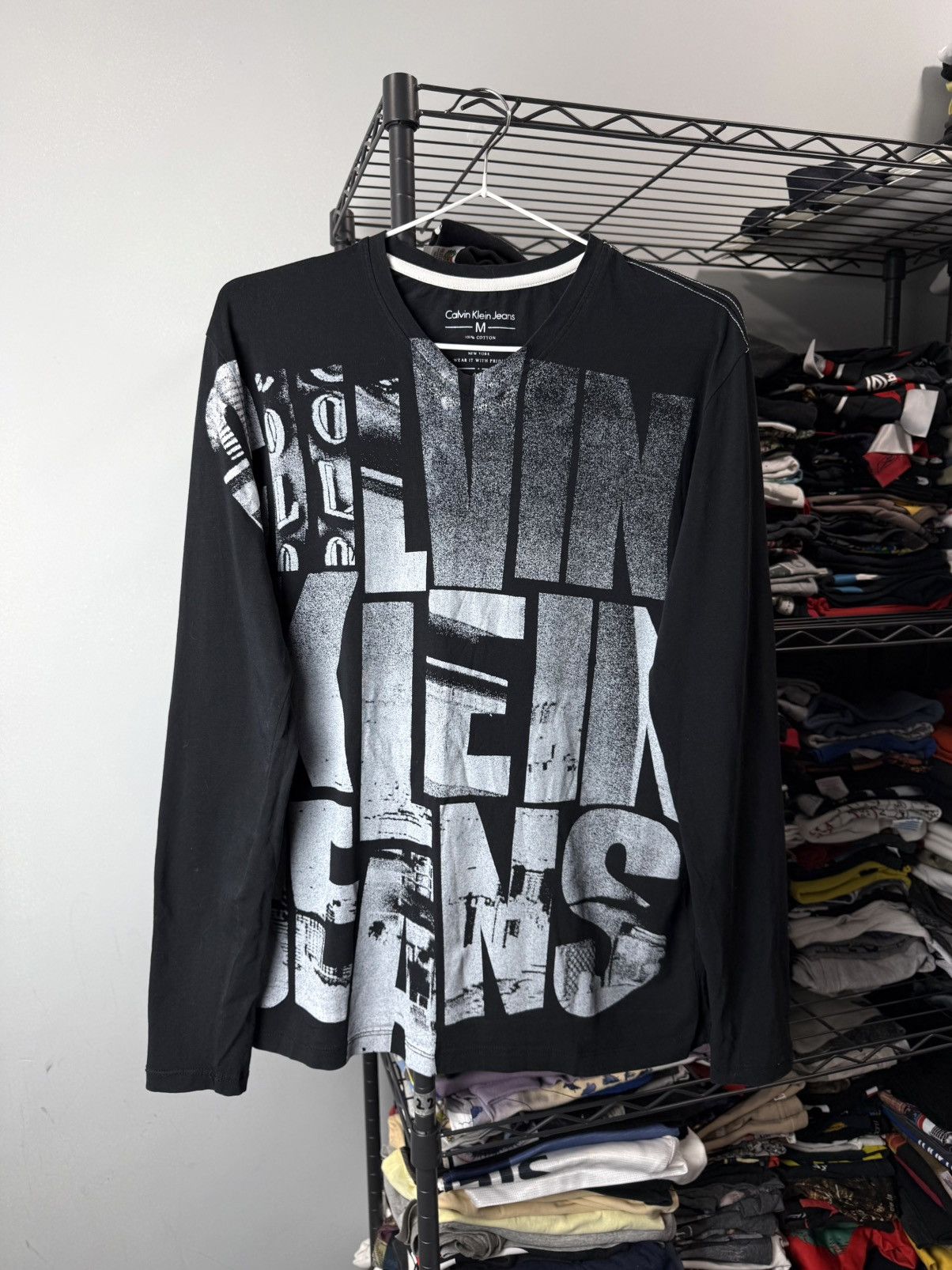 Calvin Klein 205W39NYC Vintage Calvin Klein 205w39ny Style archive T Shirt Size US M / EU 48-50 / 2 - 1 Thumbnail