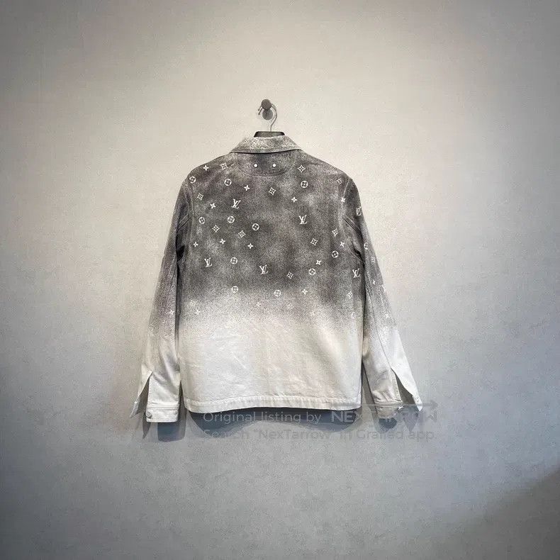 Louis Vuitton Louis Vuitton Gradient Star Denim Shirt Size US L / EU 52-54 / 3 - 2 Thumbnail