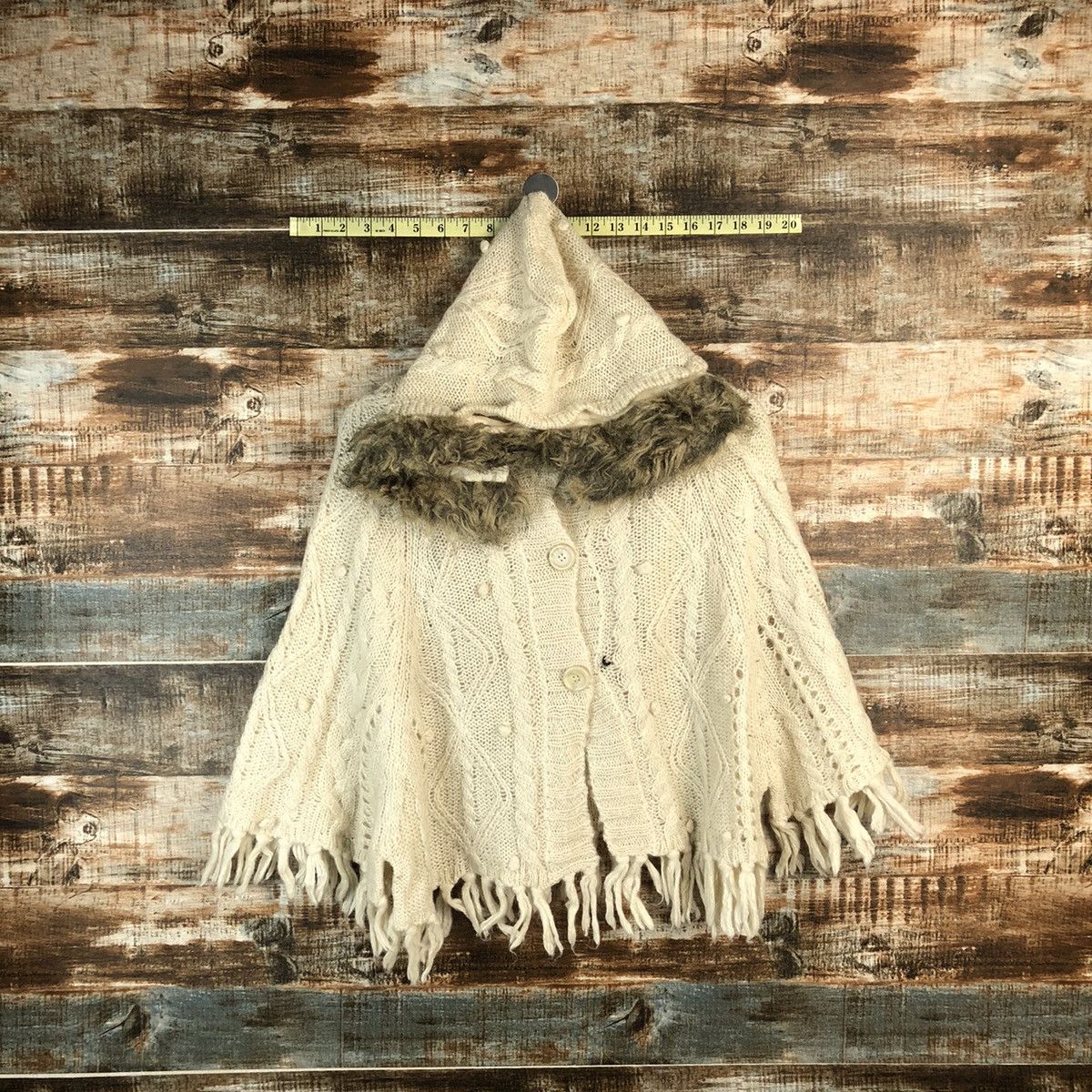 Cloak Olive Des Olive White Hoodie Knitwear #A1309 Size US M / EU 48-50 / 2 - 1 Thumbnail