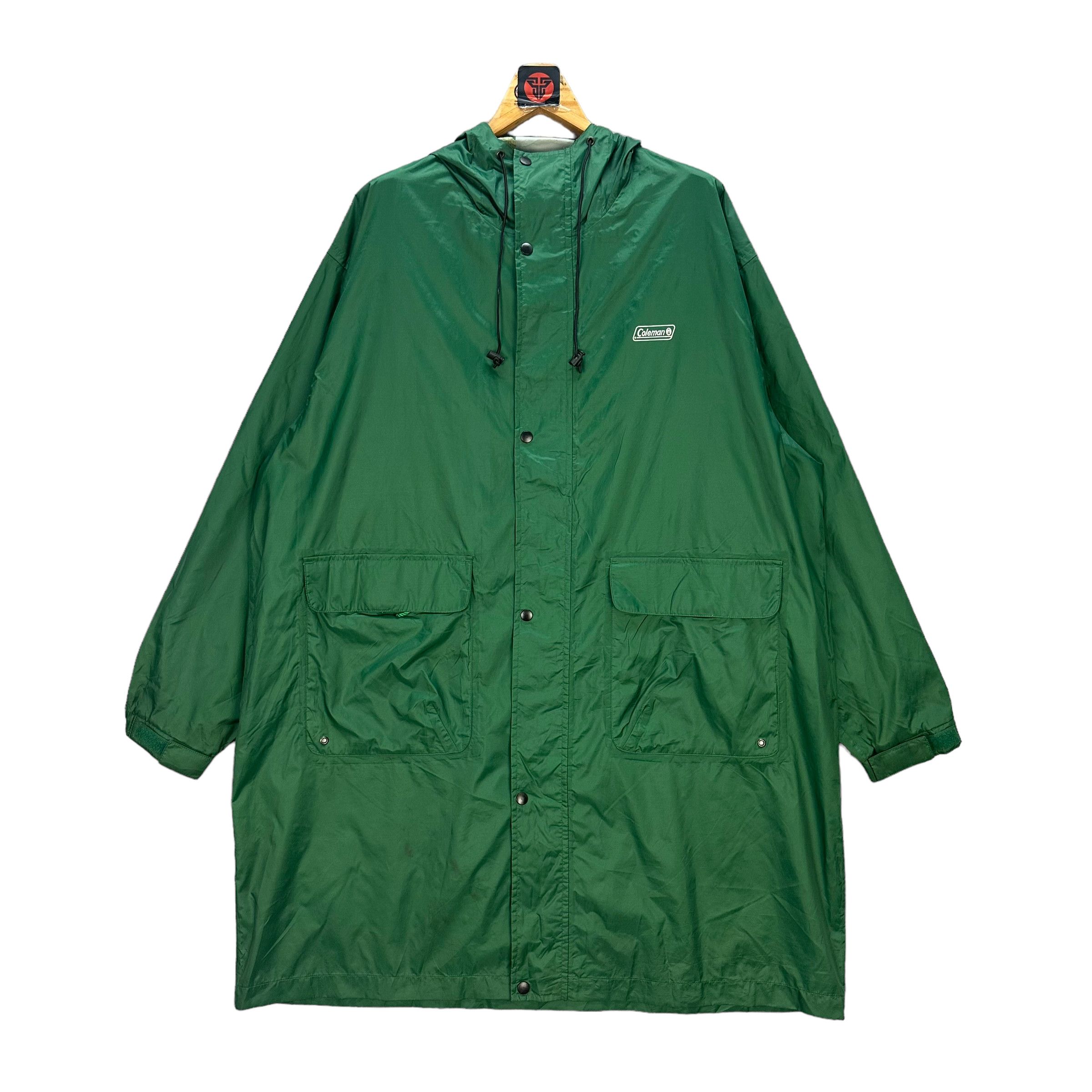 Coleman COLEMAN BIG LOGO GREEN RAIN JACKET #7469-148 Size US XL / EU 56 / 4 - 3 Thumbnail
