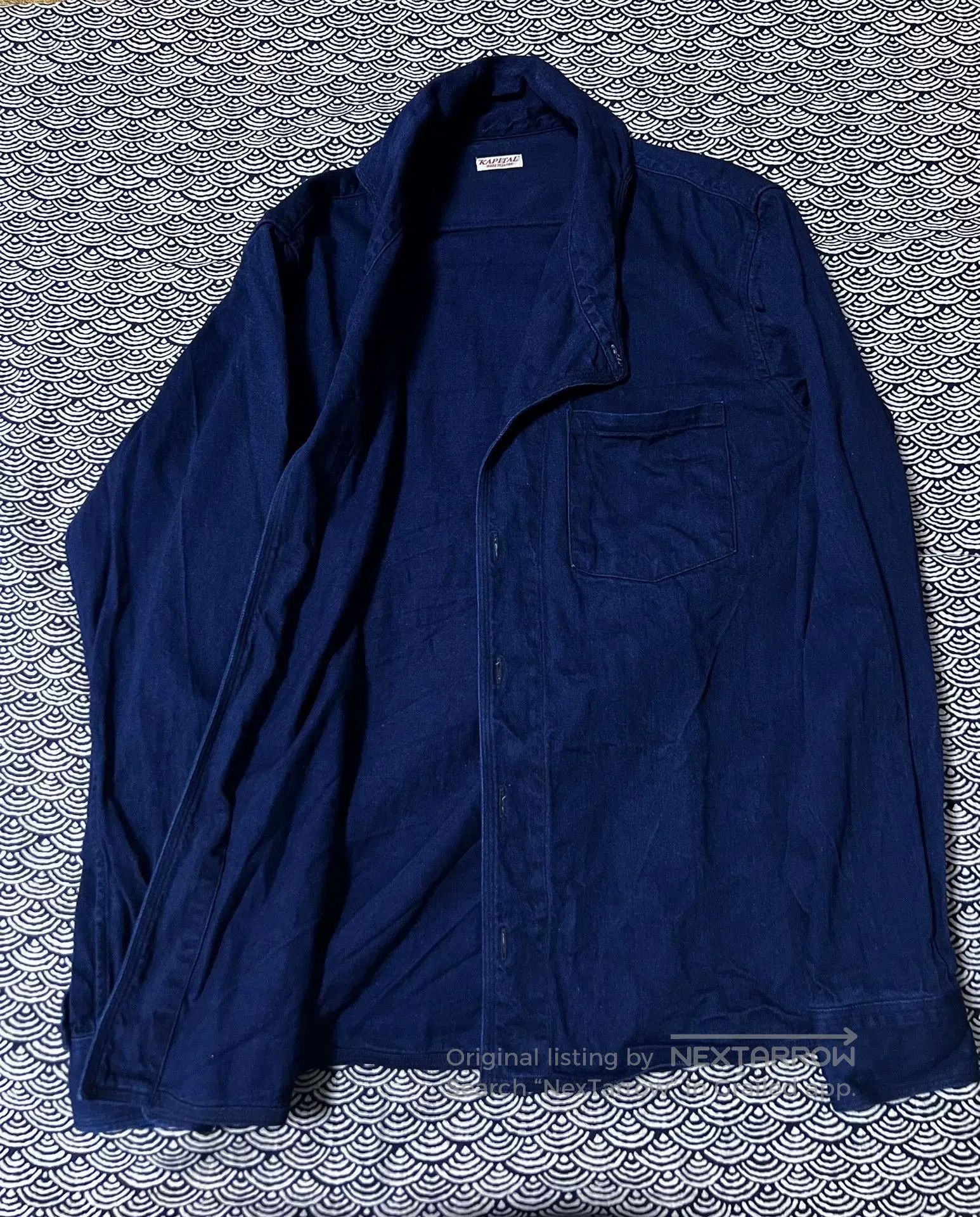 Kapital Kapital IDG Denim Duke Shirt. Size M / US 6-8 / IT 42-44 - 3 Thumbnail