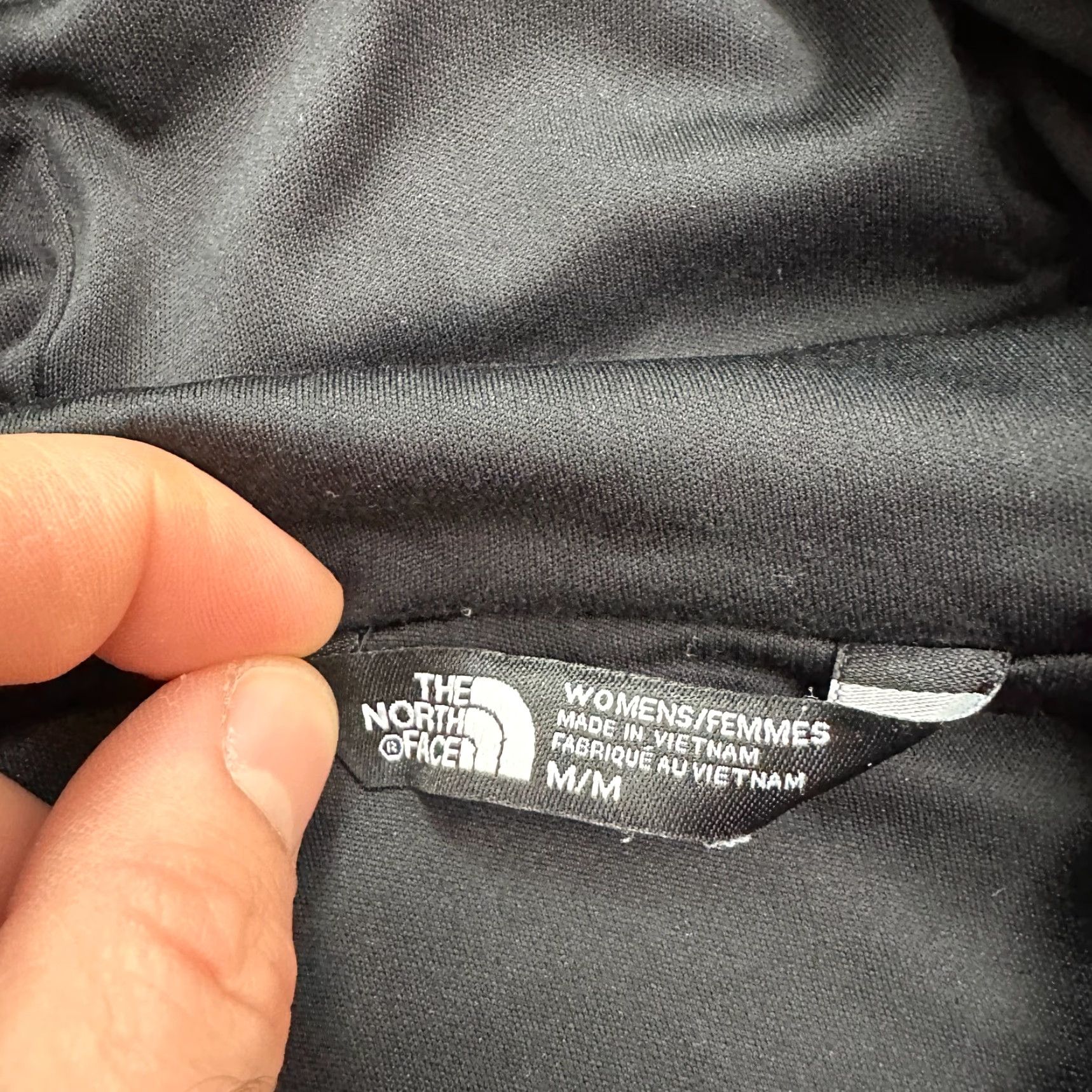 The North Face The North Face Hoodie Women Medium Gray Black Pocket Pullover Sweatshirt Outdoor Size M / US 6-8 / IT 42-44 - 6 Thumbnail