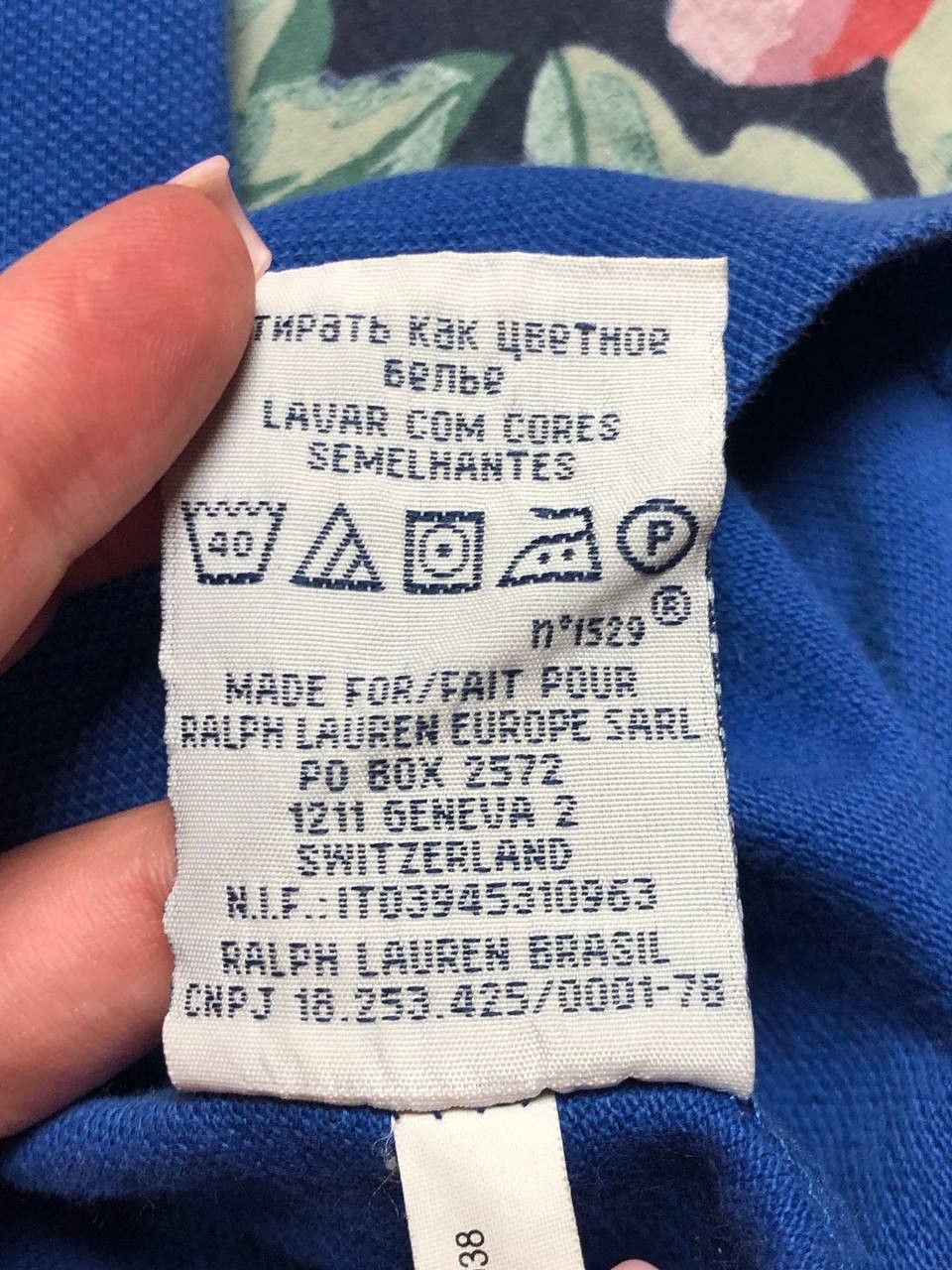 Polo Ralph Lauren Vintage Polo Ralph Lauren Oversized Blue Polo Size L Size US L / EU 52-54 / 3 - 4 Thumbnail
