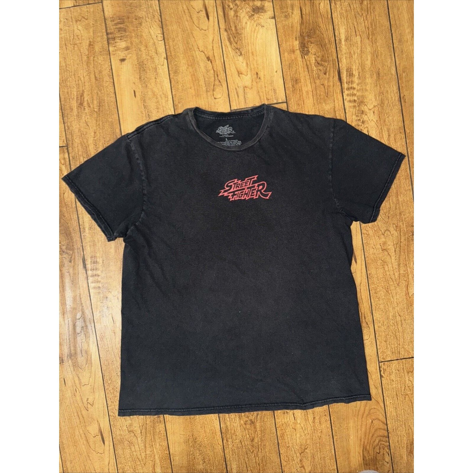 Street Fighter × Vintage Street Fighter Capcon T-Shirt Large 21x27 Size US L / EU 52-54 / 3 - 3 Thumbnail