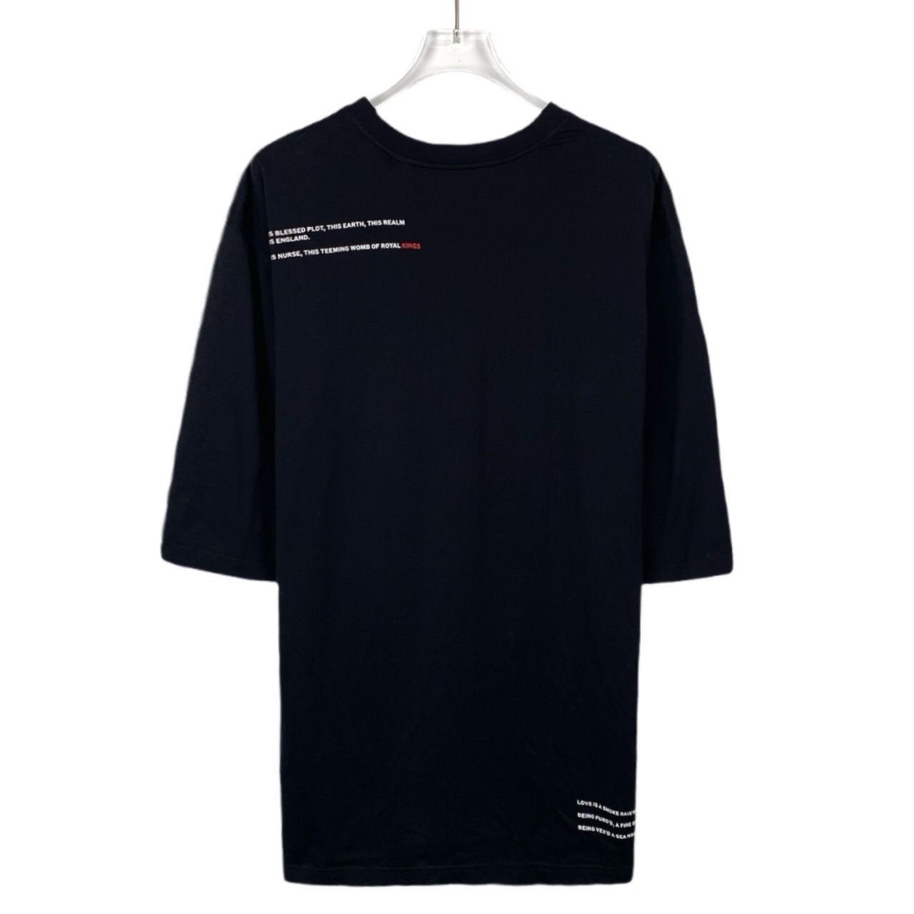 Burberry Burberry "Cow" Graphic Black Oversized T-Shirt W/ Photo Prin Size US M / EU 48-50 / 2 - 2 Thumbnail