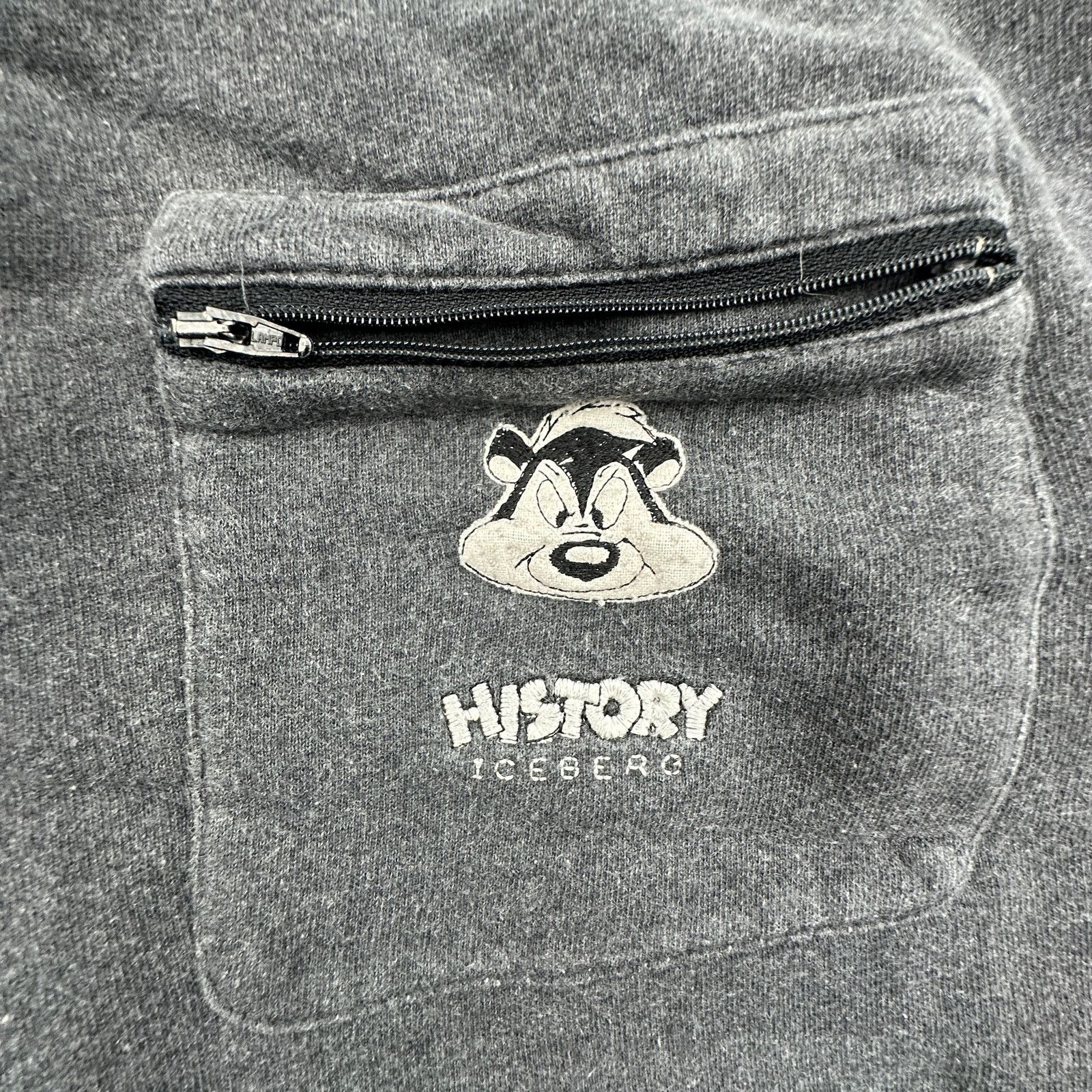 Iceberg VTG History Iceberg Looney Tunes Sweatpants Mens 3XL Gray Size US 36 / EU 52 - 7 Thumbnail
