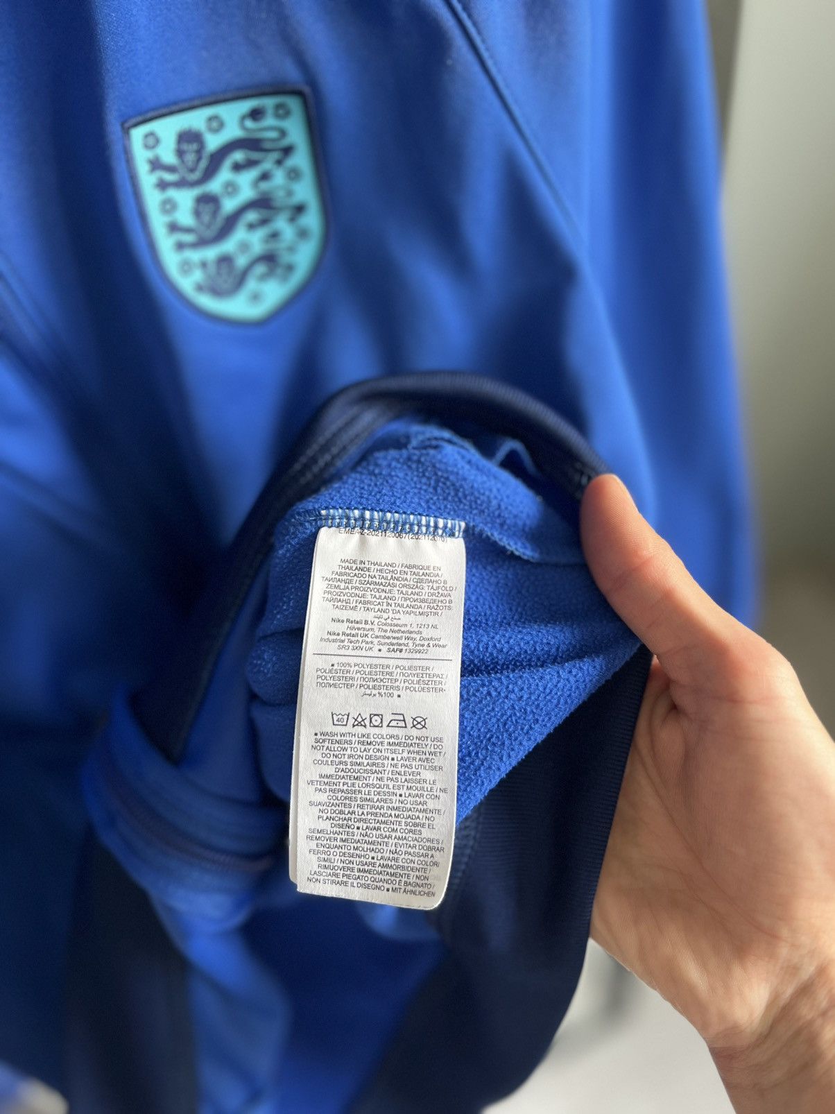Nike Nike England Academy Pro 2022/23 Blokecore Soccer Tracktop Size US S / EU 44-46 / 1 - 7 Thumbnail