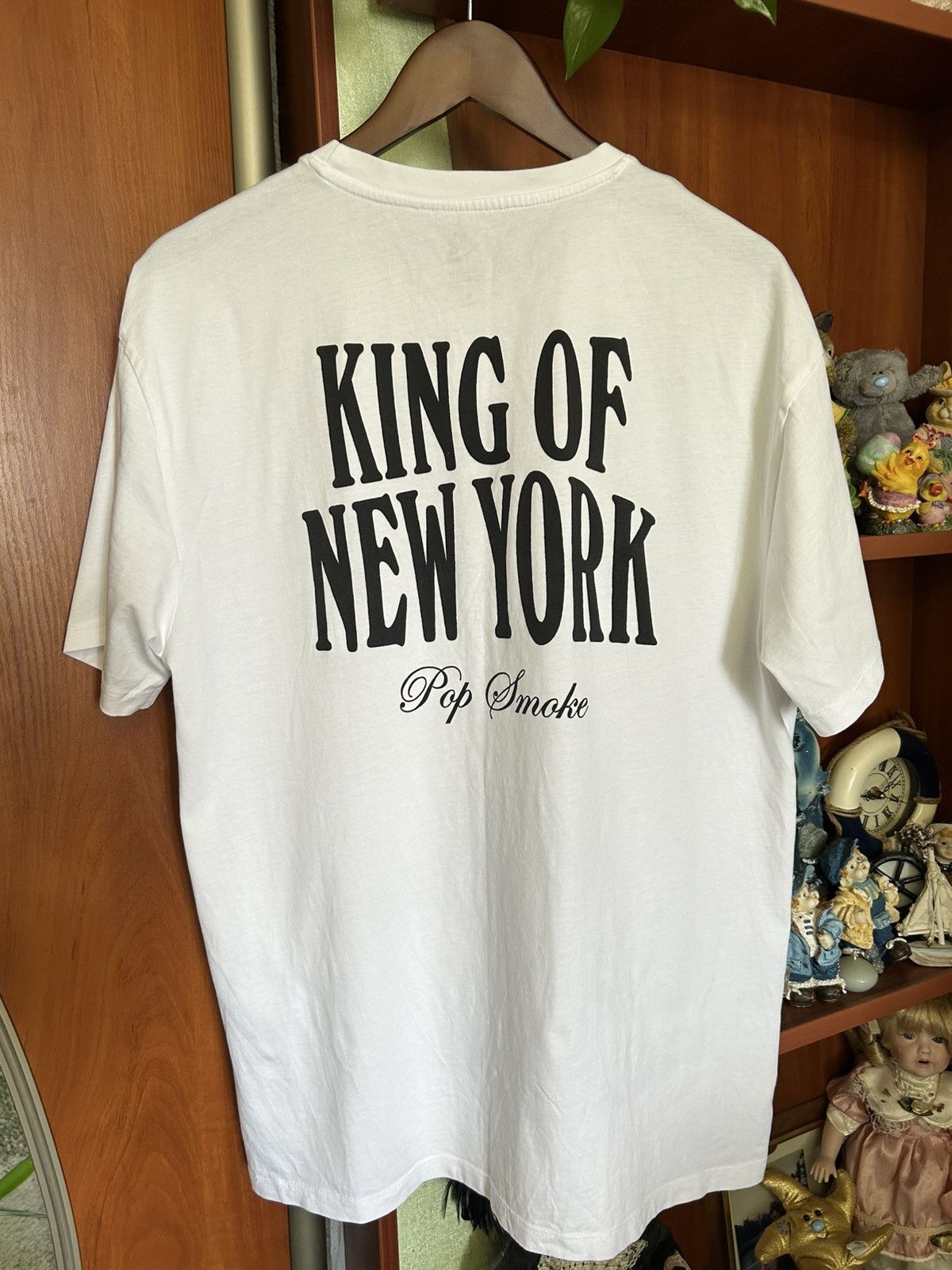 Rap Tees × Vintage Pop Smoke King Of New York Rap Drill Tee shirt Size US M / EU 48-50 / 2 - 2 Thumbnail