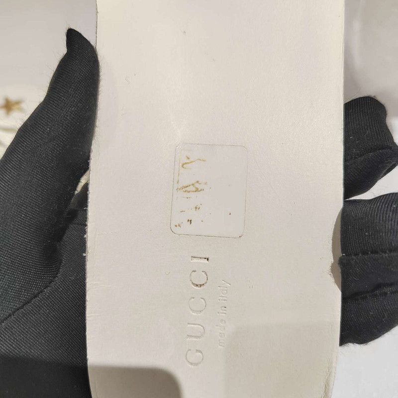 Gucci Gucci Ace Bee and Star Low-Top Sneakers Size US 5 / IT 35 - 7 Thumbnail