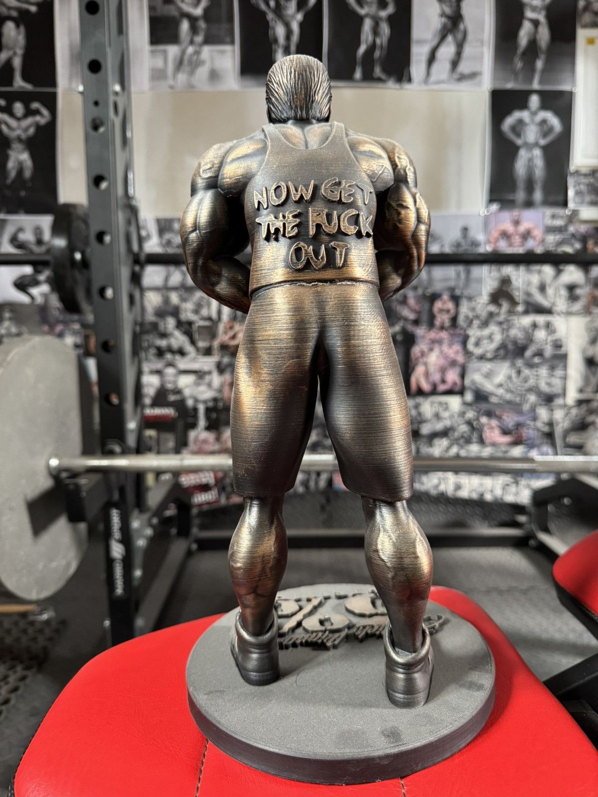 Other Gym statue Rich Piana 35cm Size ONE SIZE - 5 Thumbnail