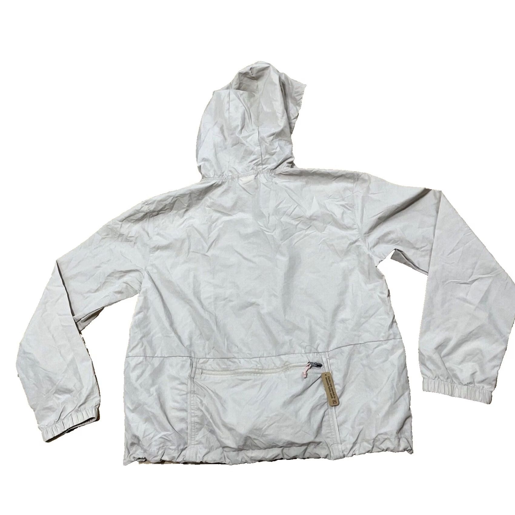 Avalanche VINTAGE Avalanche Windbreaker Jacket Women L Gray UL Packable Belt Climb Hike Gorp NEW Size L / US 10 / IT 46 - 2 Thumbnail