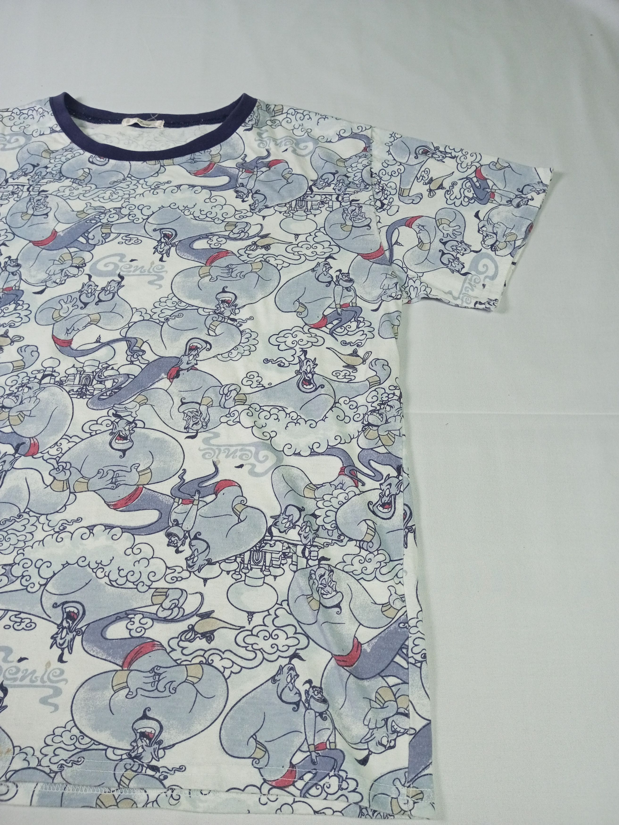 Disney Vintage Aladdin The Genie AOP Graphic T-shirt Size US M / EU 48-50 / 2 - 3 Thumbnail