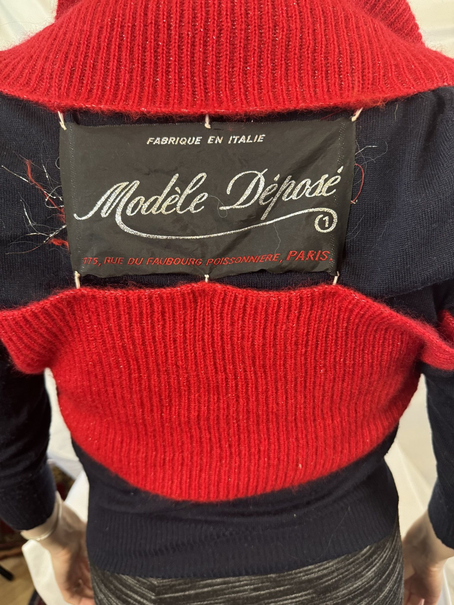 Maison Margiela Martin Margiela Red Mohair Bolero Label Fall 2004 Size M / US 6-8 / IT 42-44 - 7 Thumbnail