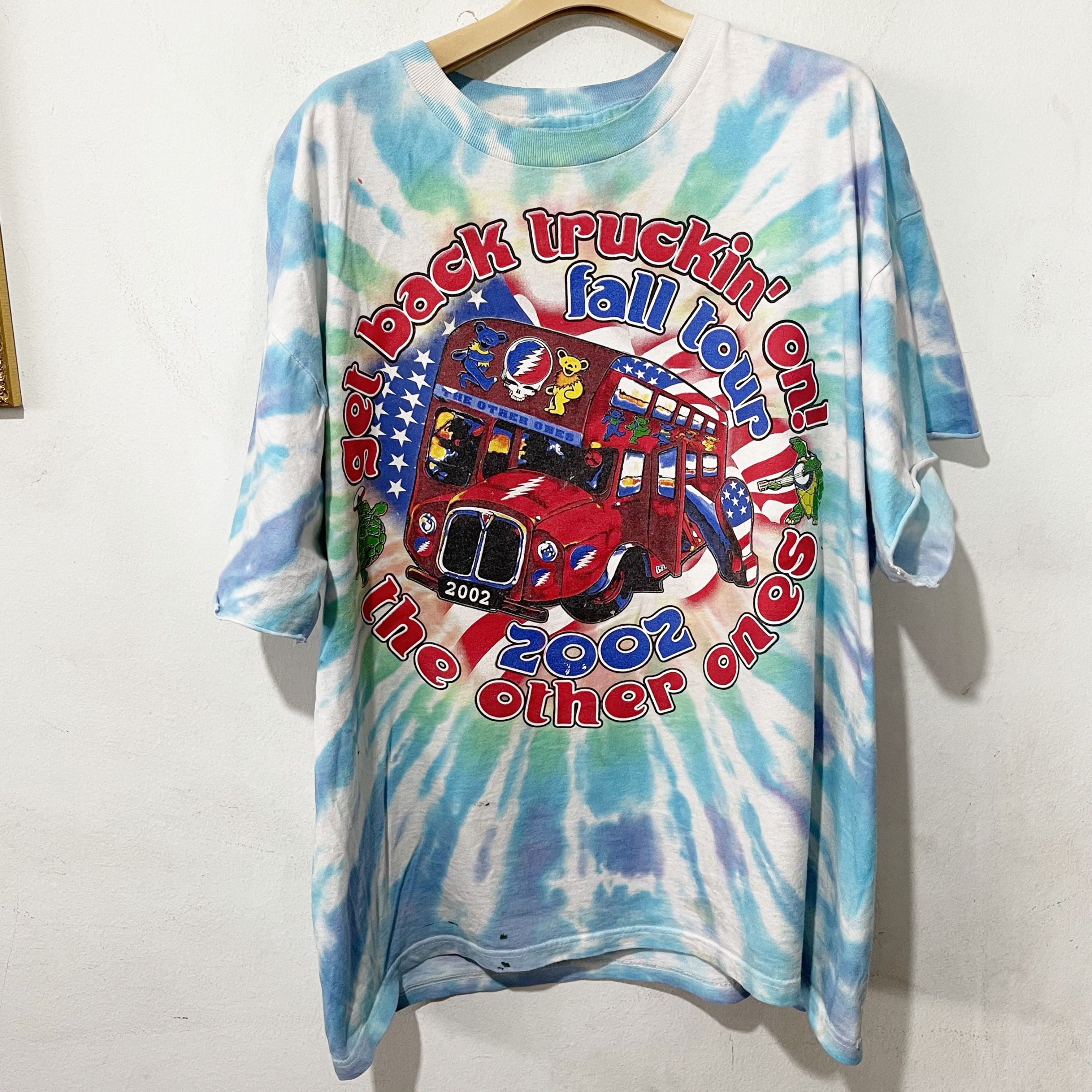 Grateful Dead Vintage 2002 The Other Ones Fall Tour T-Shirt Size US L / EU 52-54 / 3 - 1 Thumbnail