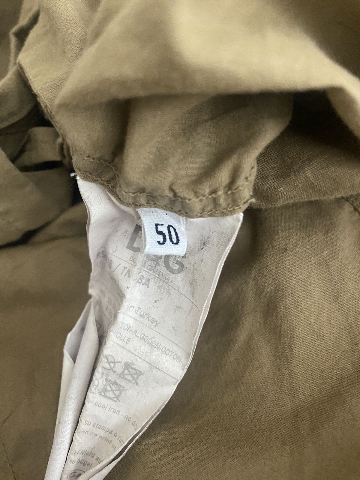 Dolce & Gabbana Dolce & Gabbana Multipocket Light Brown Shirt 50 fit M/L Size US M / EU 48-50 / 2 - 11 Thumbnail