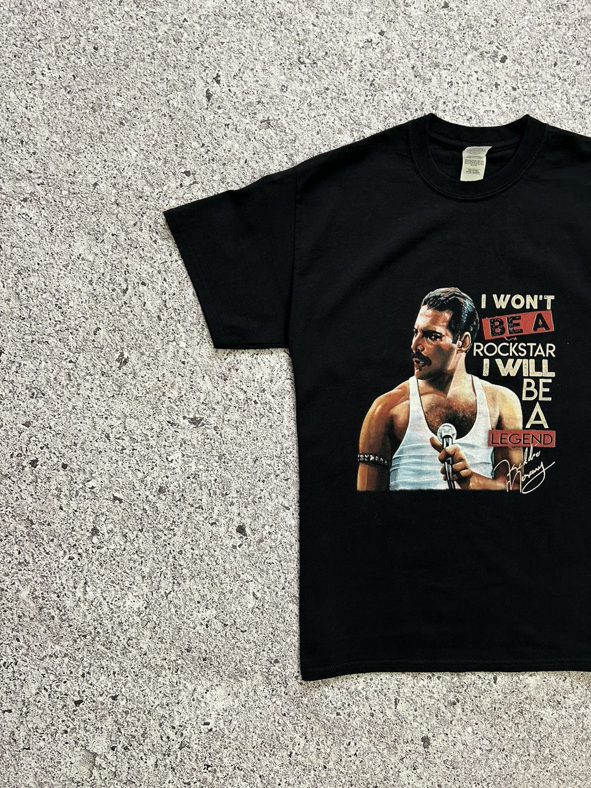 Band Tees I won’t be Rockstar I will be a legend Freddie Mercury Tee Size US M / EU 48-50 / 2 - 3 Thumbnail
