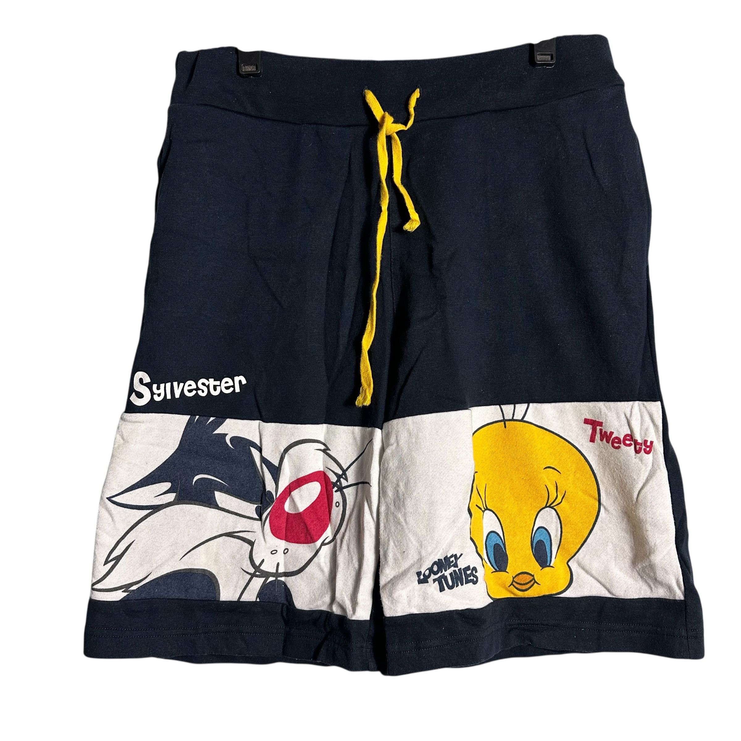 Cartoon Network × Warner Bros 🔥RARE🔥Vintage Looney Tunes Warner Bros OVP Shorts Pants Size US 33 - 1 Thumbnail
