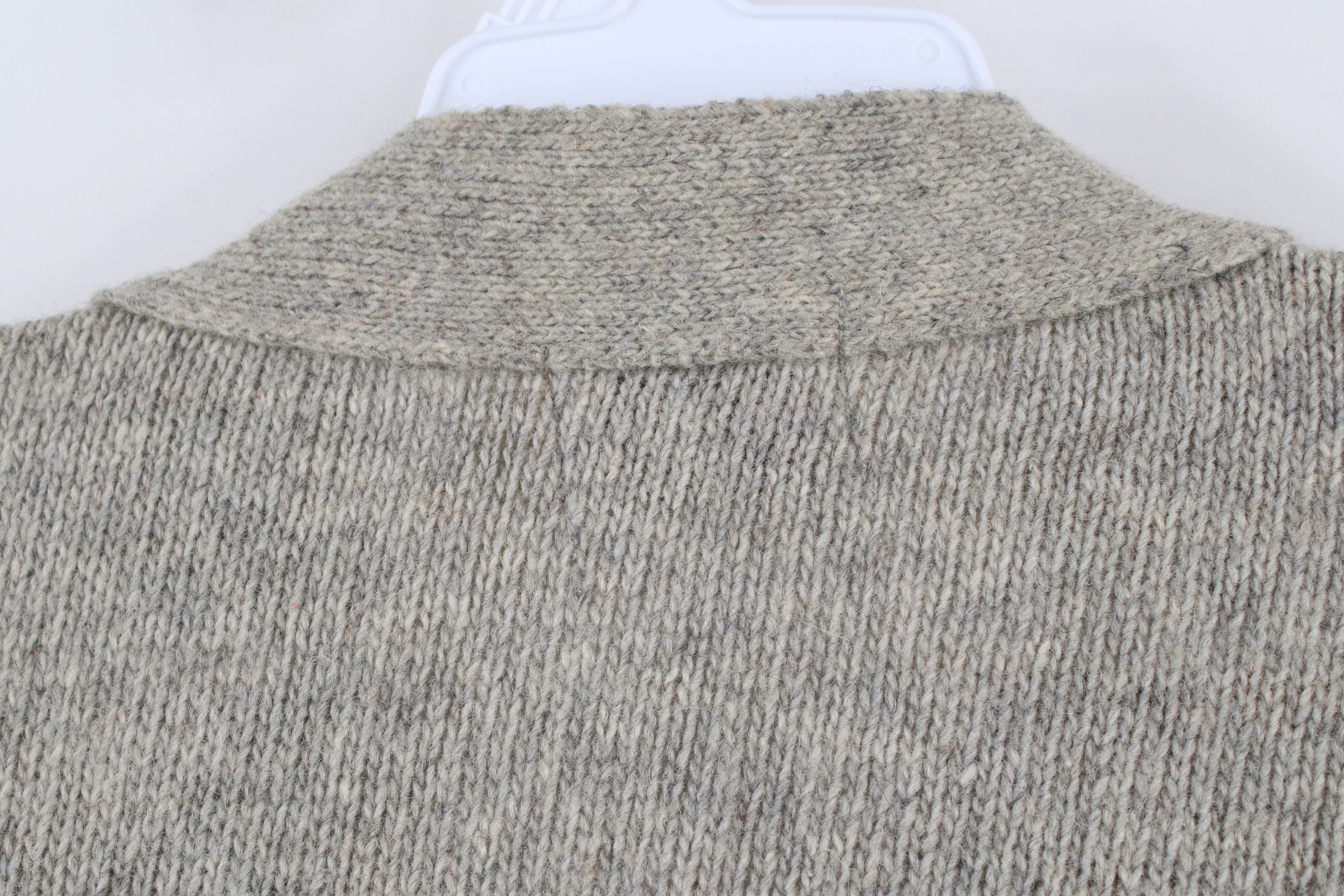 Vintage Vintage 50s 60s Streetwear Cardigan Sweater Vest Gray USA Size US M / EU 48-50 / 2 - 9 Thumbnail