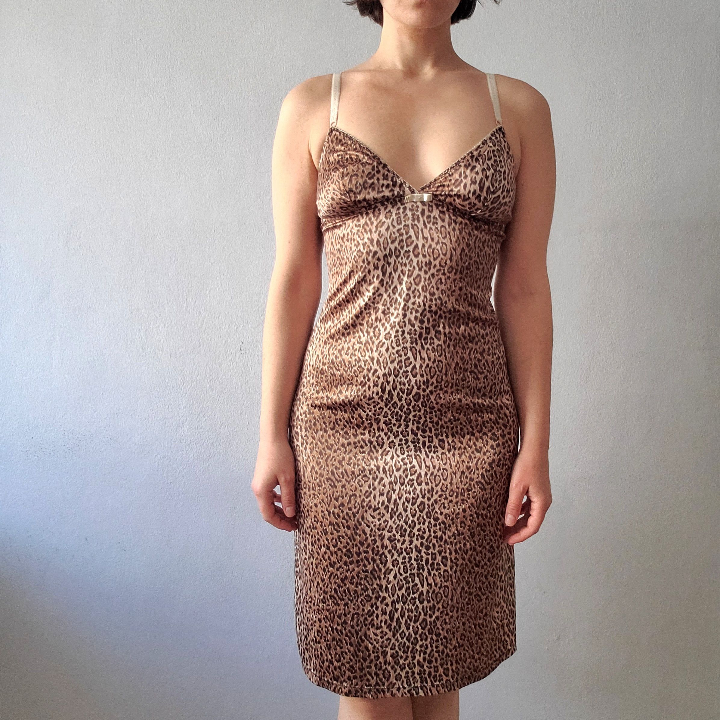 Dolce & Gabbana Dolce & Gabbana vintage y2k animal print lingerie slip dress Size L / US 10 / IT 46 - 11 Thumbnail