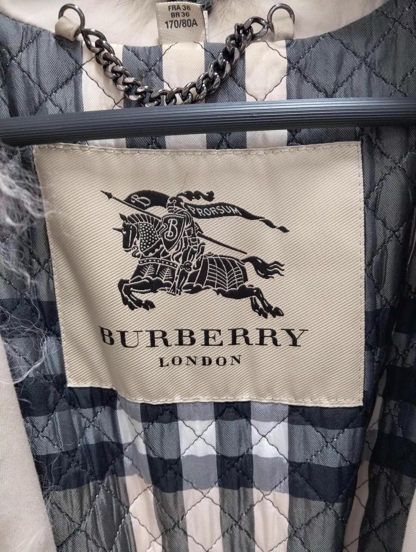 Burberry BURBERRY lamb shearling coat UK6 Size XS / US 0-2 / IT 36-38 - 3 Thumbnail