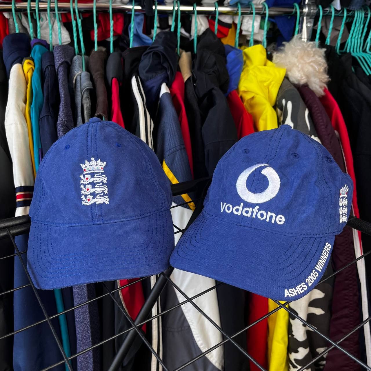 Vintage Admiral England Cricket Team Ashes 2005 Winners Cap x2 Size ONE SIZE - 1 Thumbnail