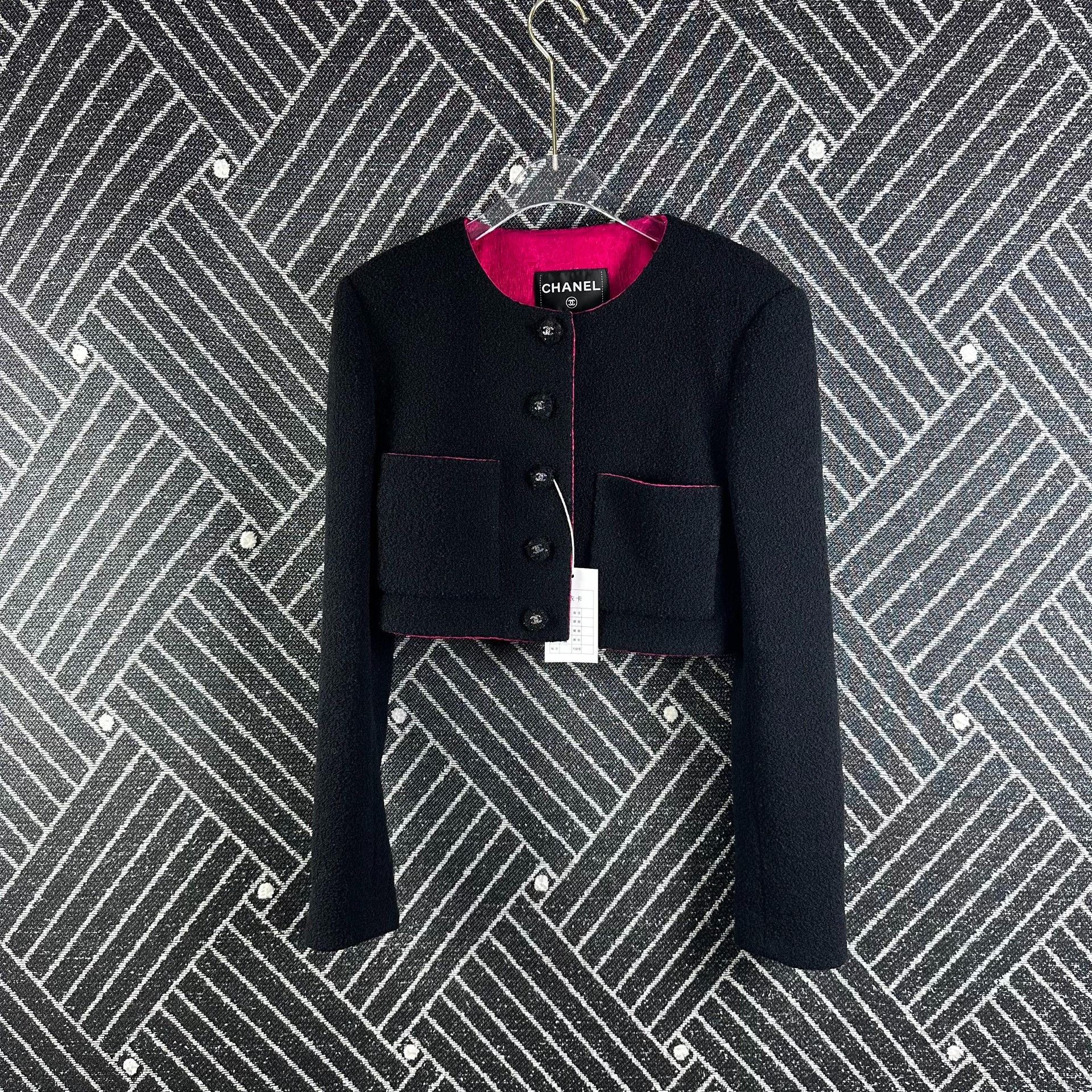 Chanel Chanel 21K Double C Crystal Buckle Coat Size S / US 4 / IT 40 - 1 Thumbnail