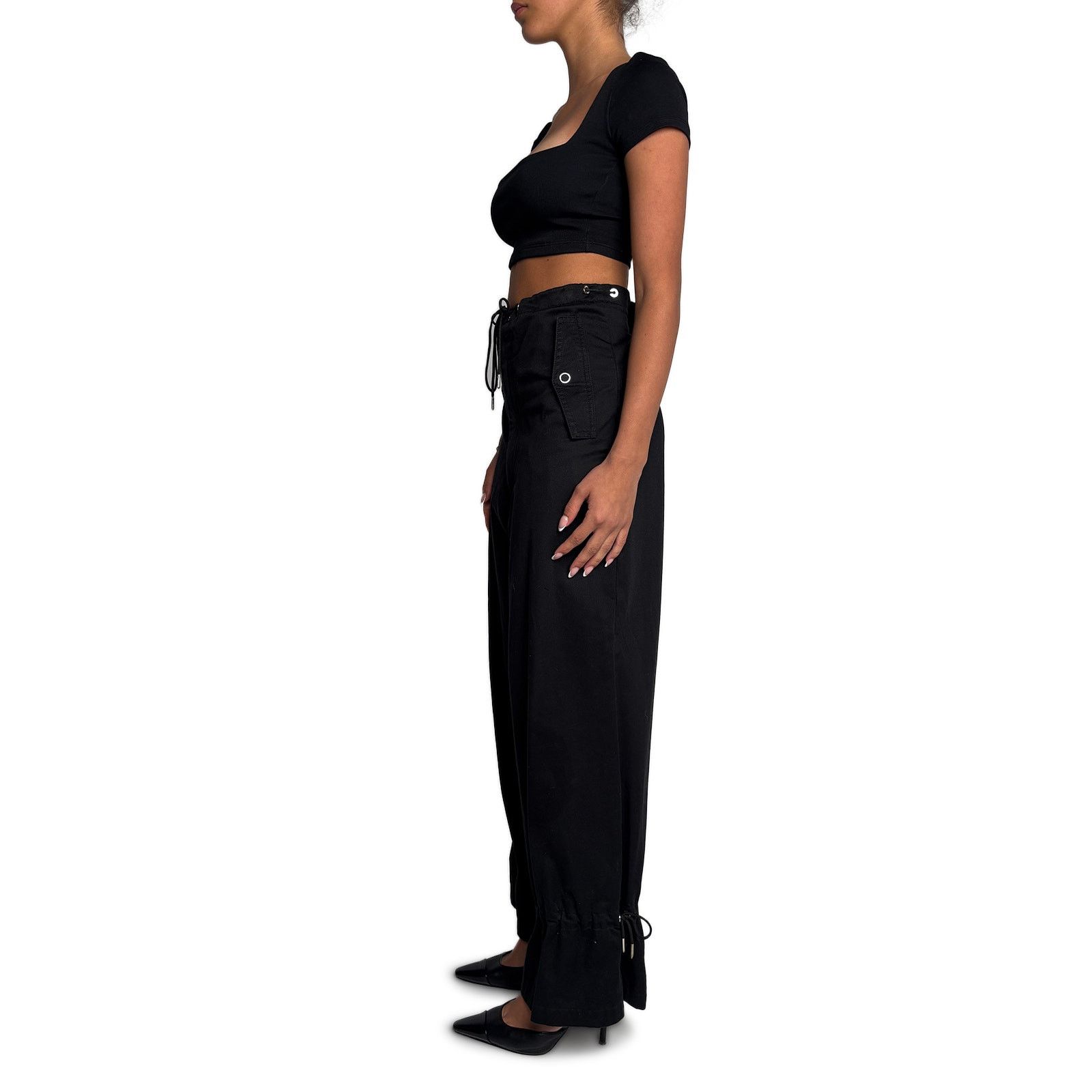 Dion Lee Black Cargo Pants Size 26" / US 2 / IT 38 - 4 Thumbnail