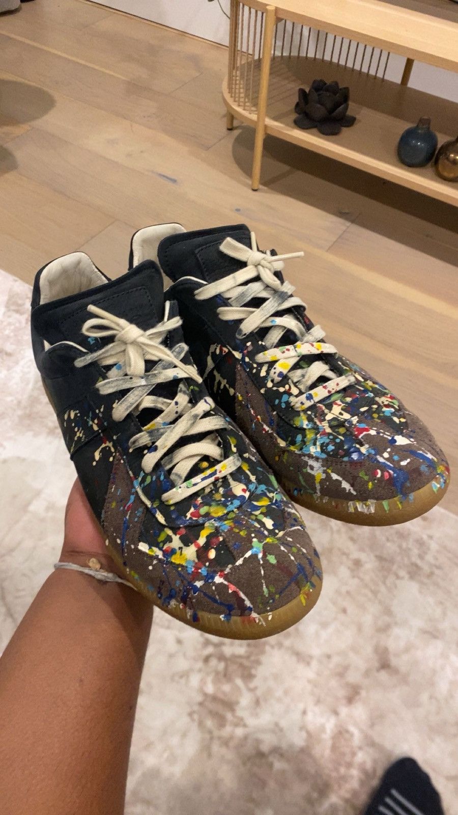 Maison Margiela Maison margiela splatter gats Size US 10 / EU 43 - 1 Thumbnail