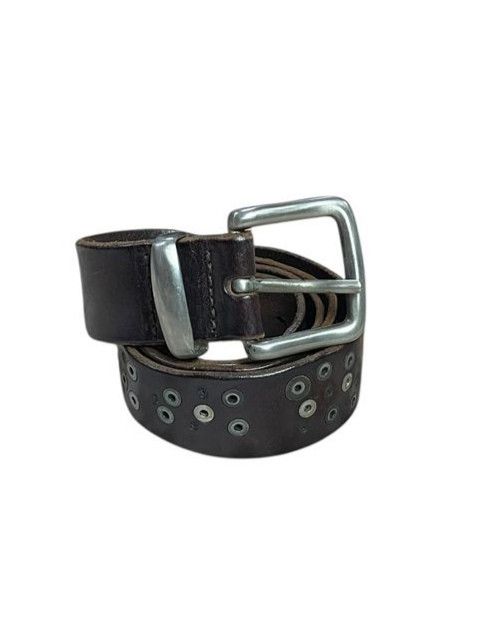 Vintage Marithe Francois Girbaud Leather Studded Belts