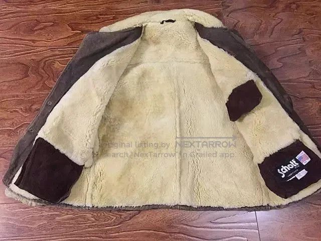 Other Fur is integrated into the leather coat Size US XL / EU 56 / 4 - 5 Thumbnail