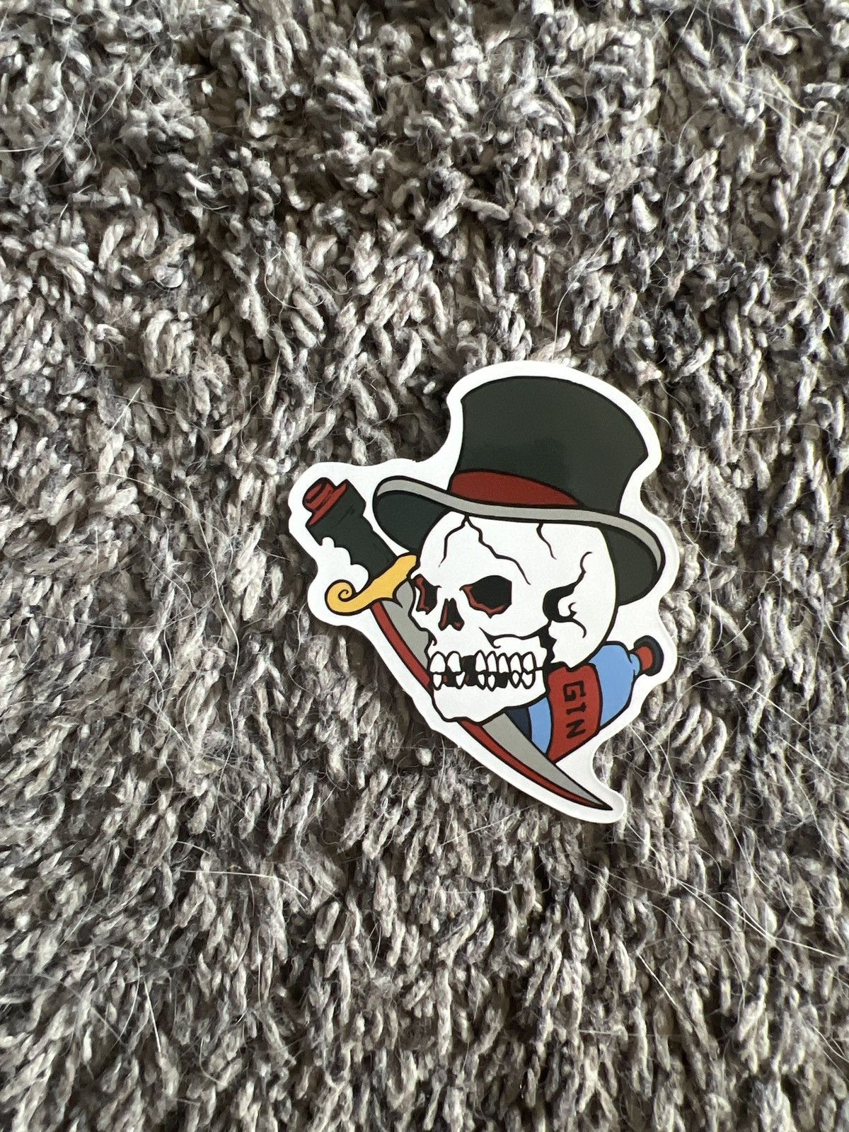 Hypebeast × Vintage Death Skull Sticker Size ONE SIZE - 1 Thumbnail