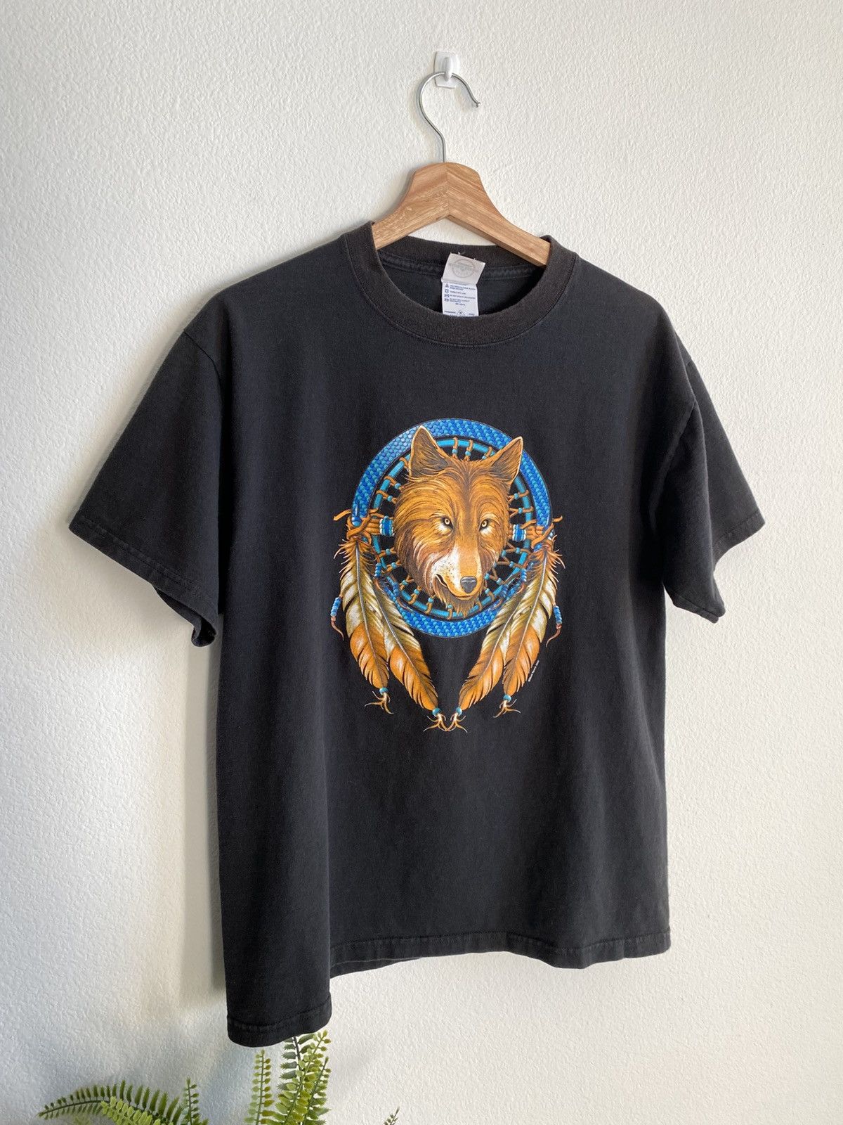 Vintage Vintage Native Wolf Tee Size US M / EU 48-50 / 2 - 5 Thumbnail