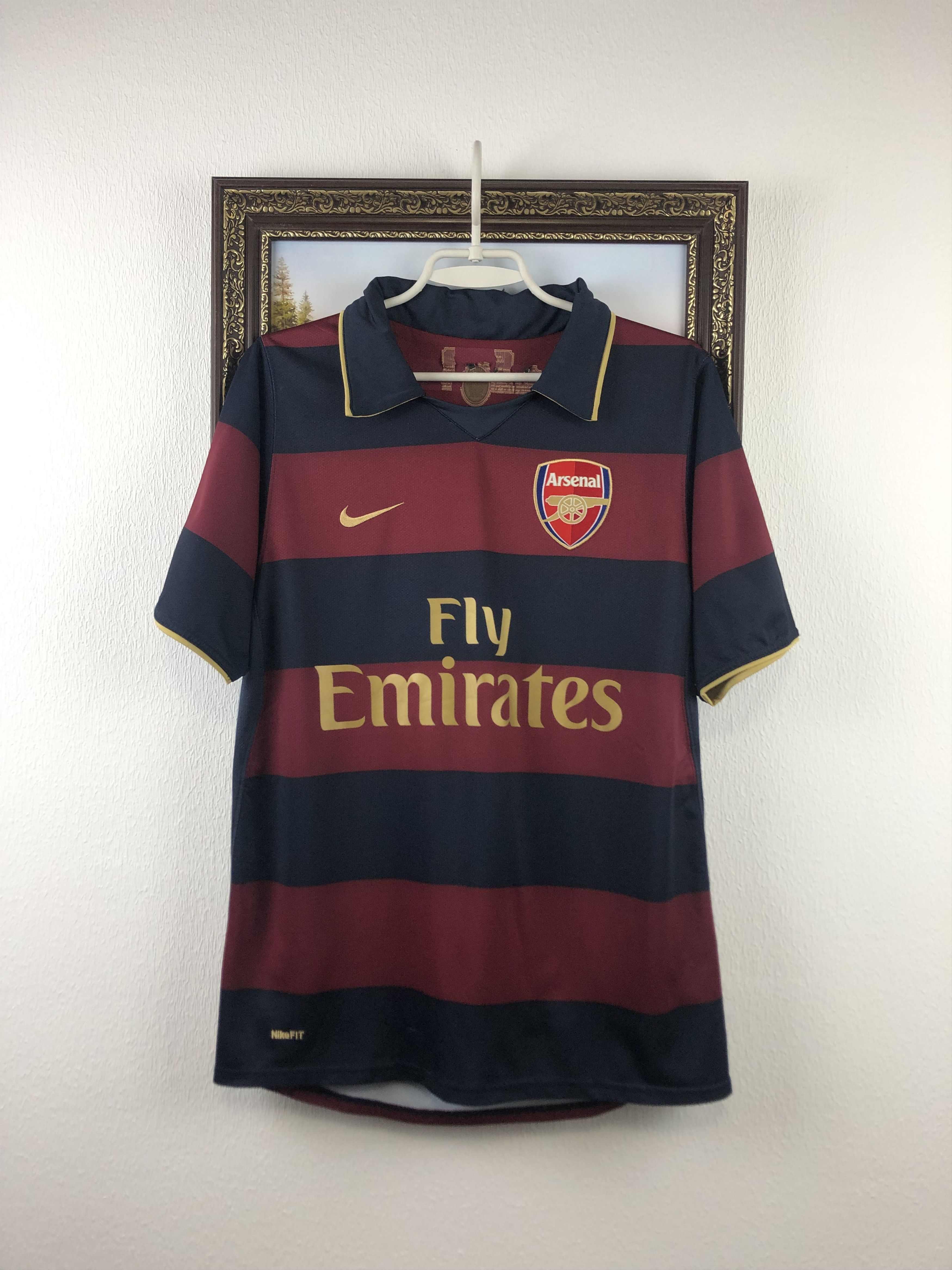 Nike Arsenal football shirt Soccer Nike Jersey Gunners Tee Hype Size US S / EU 44-46 / 1 - 1 Thumbnail