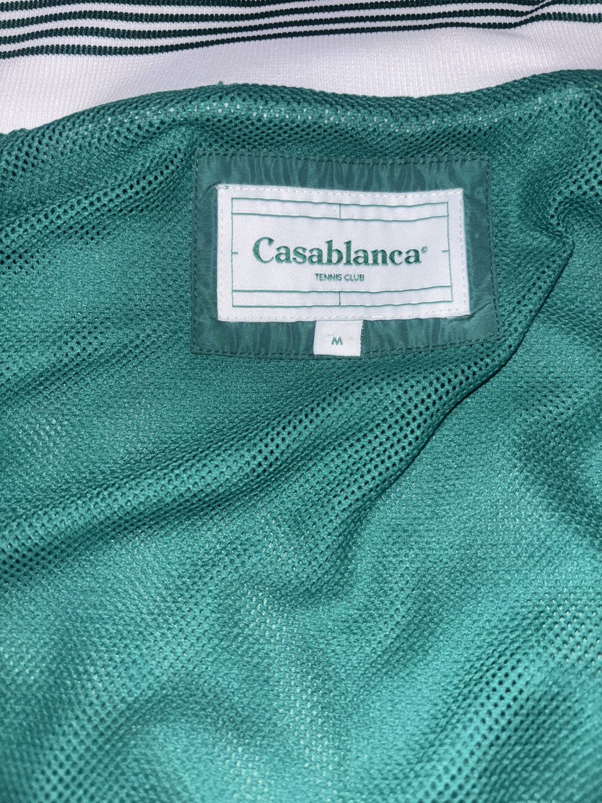 Casablanca Casablanca Zip up Jacket Size Meidum Green Used Size US M / EU 48-50 / 2 - 4 Thumbnail