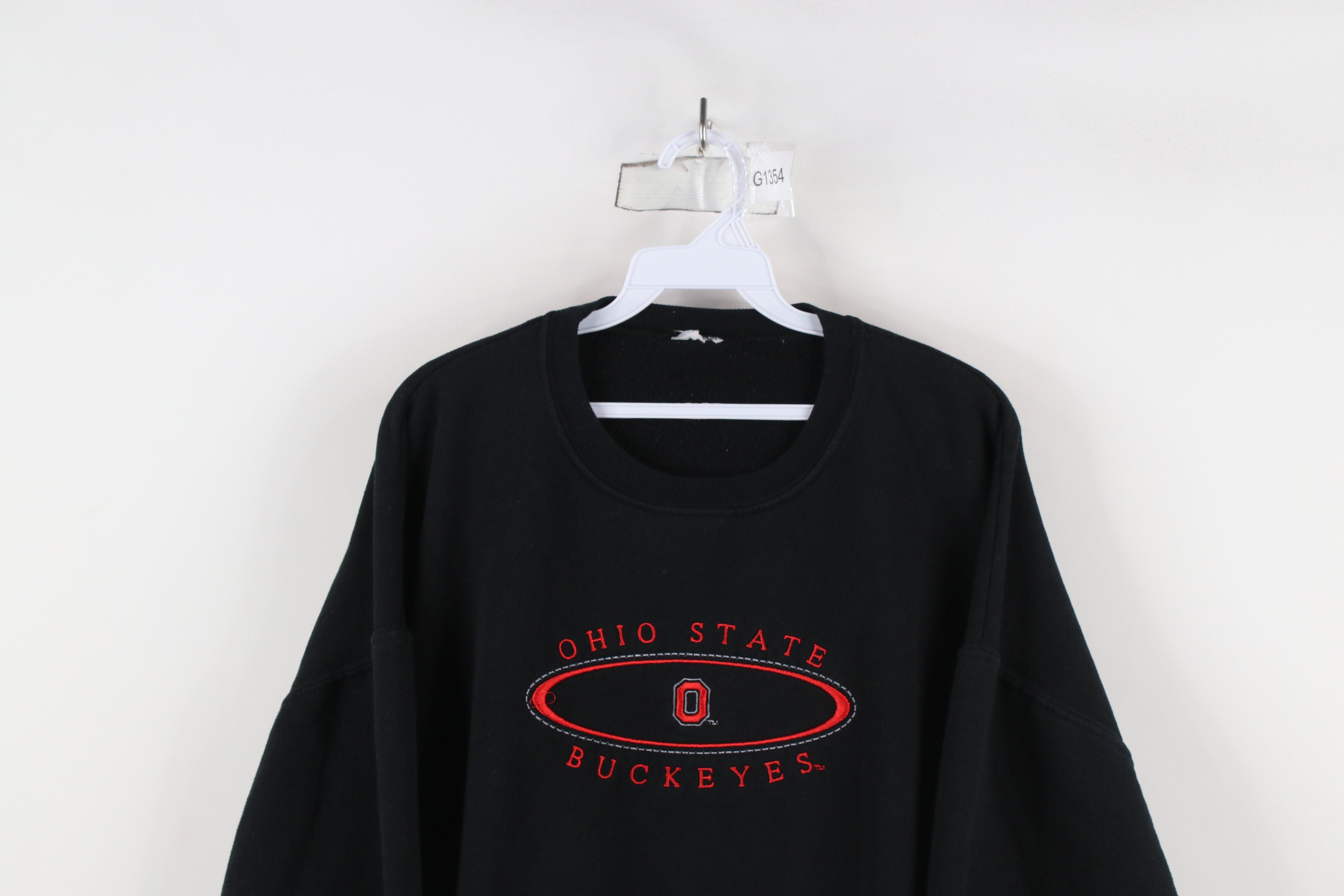 Vintage Vintage 90s Spell Ohio State University Crewneck Sweatshirt Size US XL / EU 56 / 4 - 2 Thumbnail