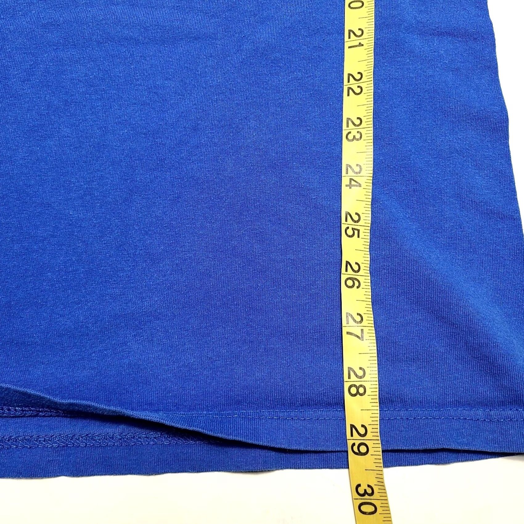 Gildan VINTAGE Superman Logo T-Shirt XL Gildan Heavyweight Movie Promo DC Comics Shirt Mens Short Sleeve Crew Neck Solid Blue 90s Size US XL / EU 56 / 4 - 7 Thumbnail