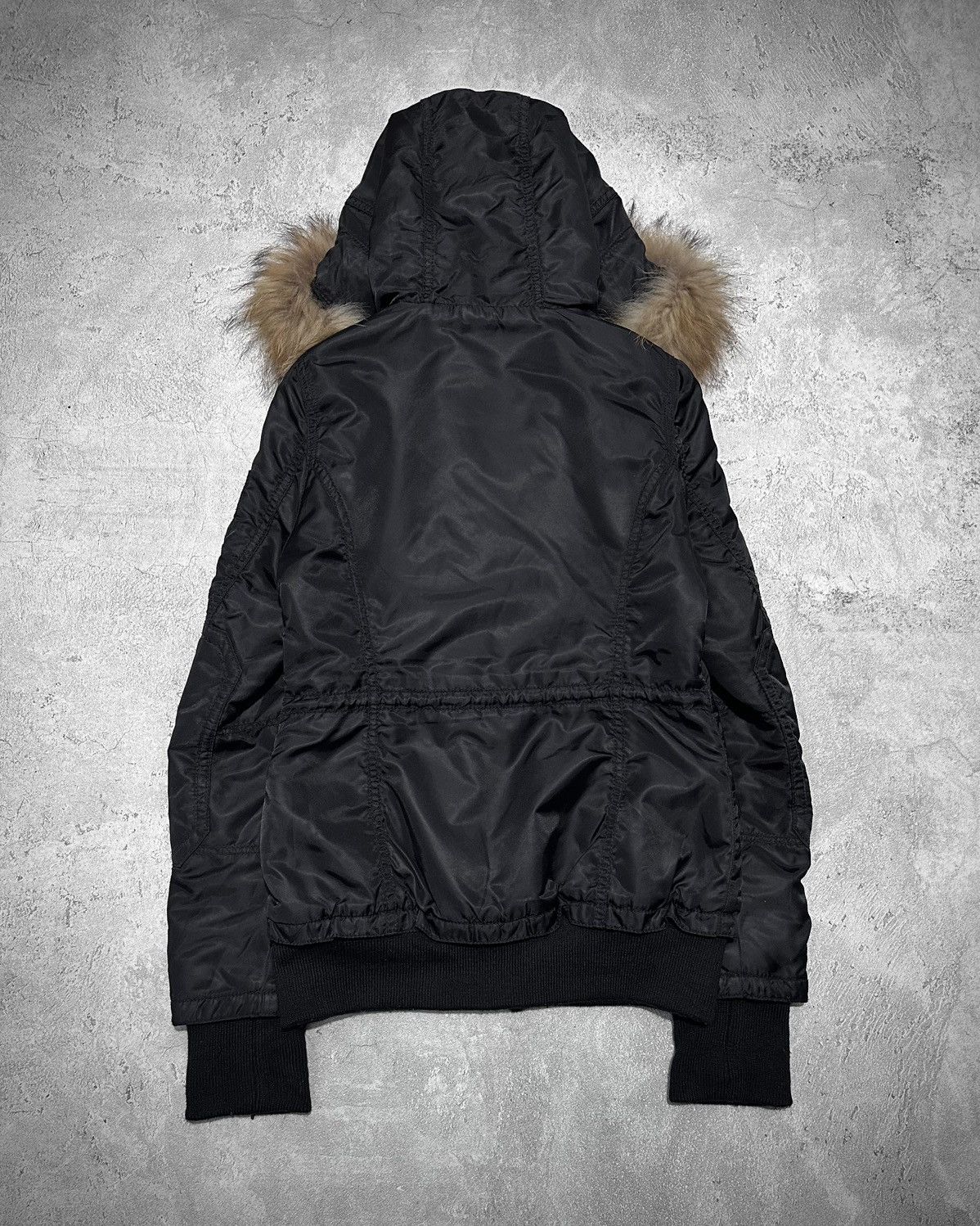Japanese Brand Vkei Moussy N2b Fur Hood Jacket Kmrii Lgb Style Size US M / EU 48-50 / 2 - 7 Thumbnail