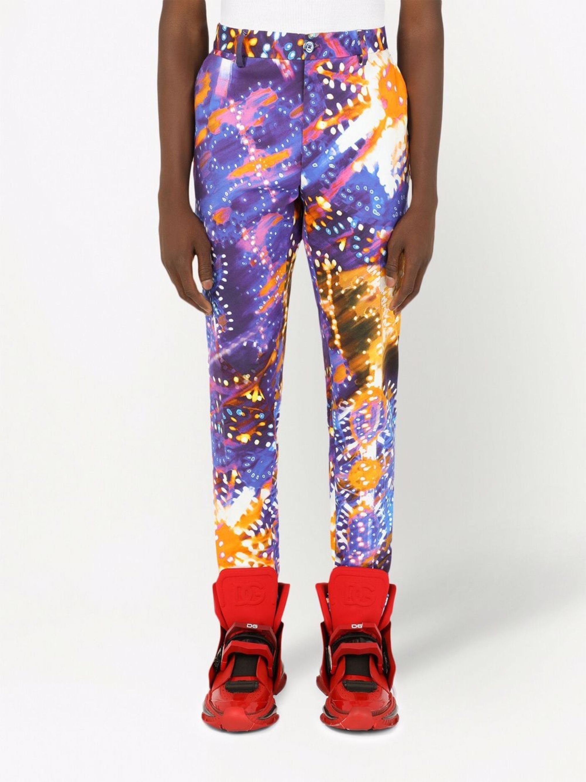 Dolce & Gabbana o1y0125 Casual Pant in Multicolor Size US 36 / EU 52 - 2 Thumbnail