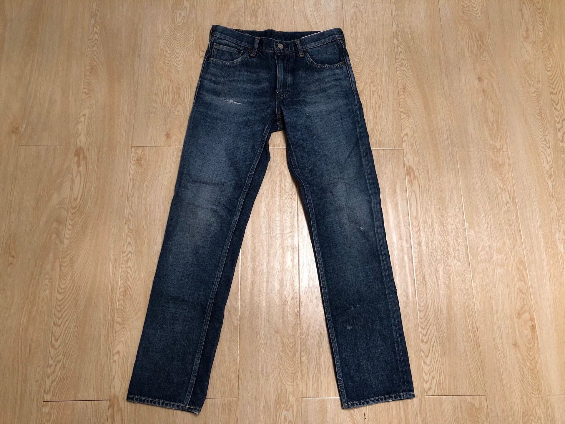 Visvim VISVIM SOCIAL SCULPTURE DAMAGED-12 wash 03 jeans Size US 30 / EU 46 - 1 Thumbnail