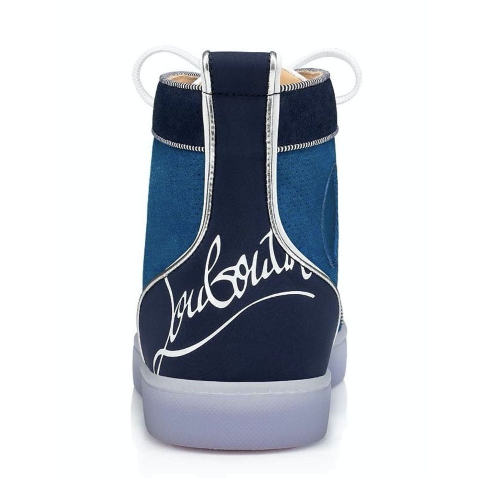Christian Louboutin Christian Louboutin Fun Louis Flat Ludwig High Top Sneaker Size US 10.5 / EU 43-44 - 10 Thumbnail