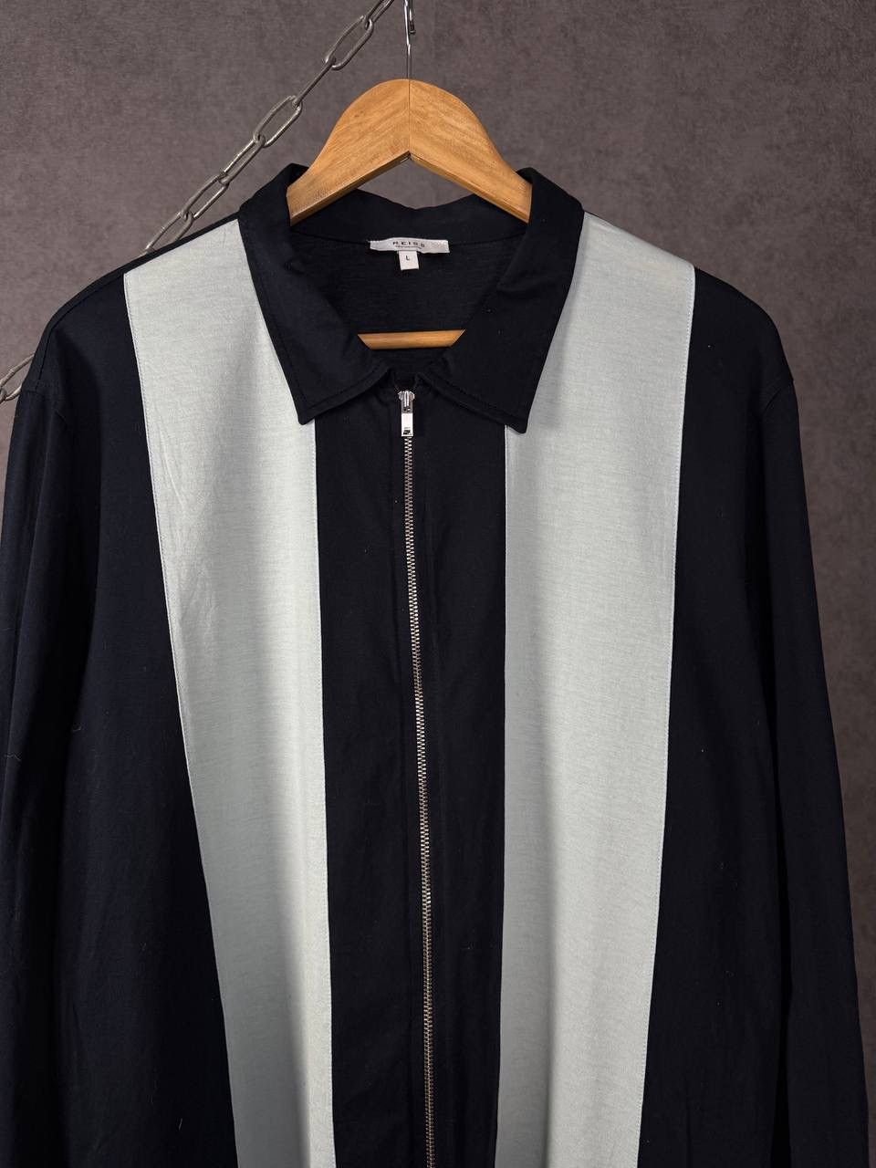 Reiss Reiss designer full zip sweatshirt Size US L / EU 52-54 / 3 - 2 Thumbnail