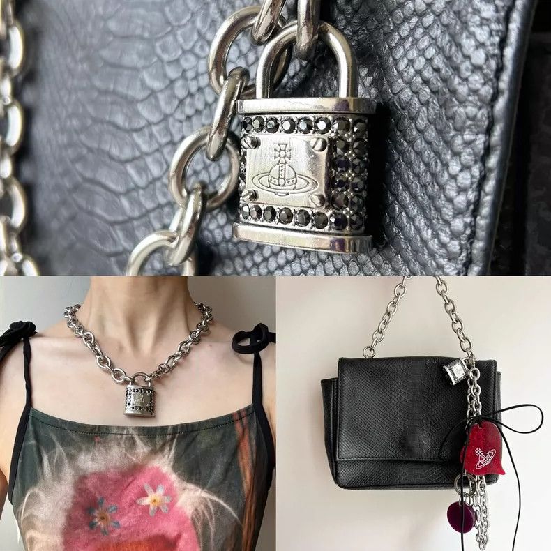 Vivienne Westwood Vivienne Westwood Nanjing lock chain bag Size ONE SIZE - 1 Thumbnail