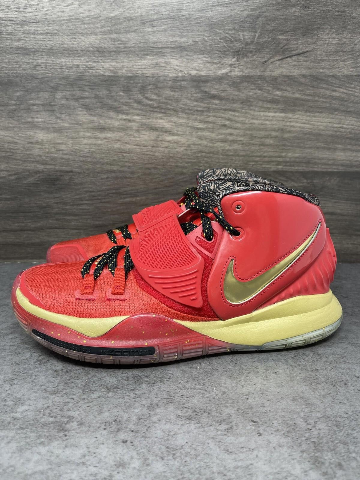 Nike Nike Kyrie 6 Shoes Mens Size 7.5 Red Gold Trophies Size US 7.5 / EU 40-41 - 1 Thumbnail